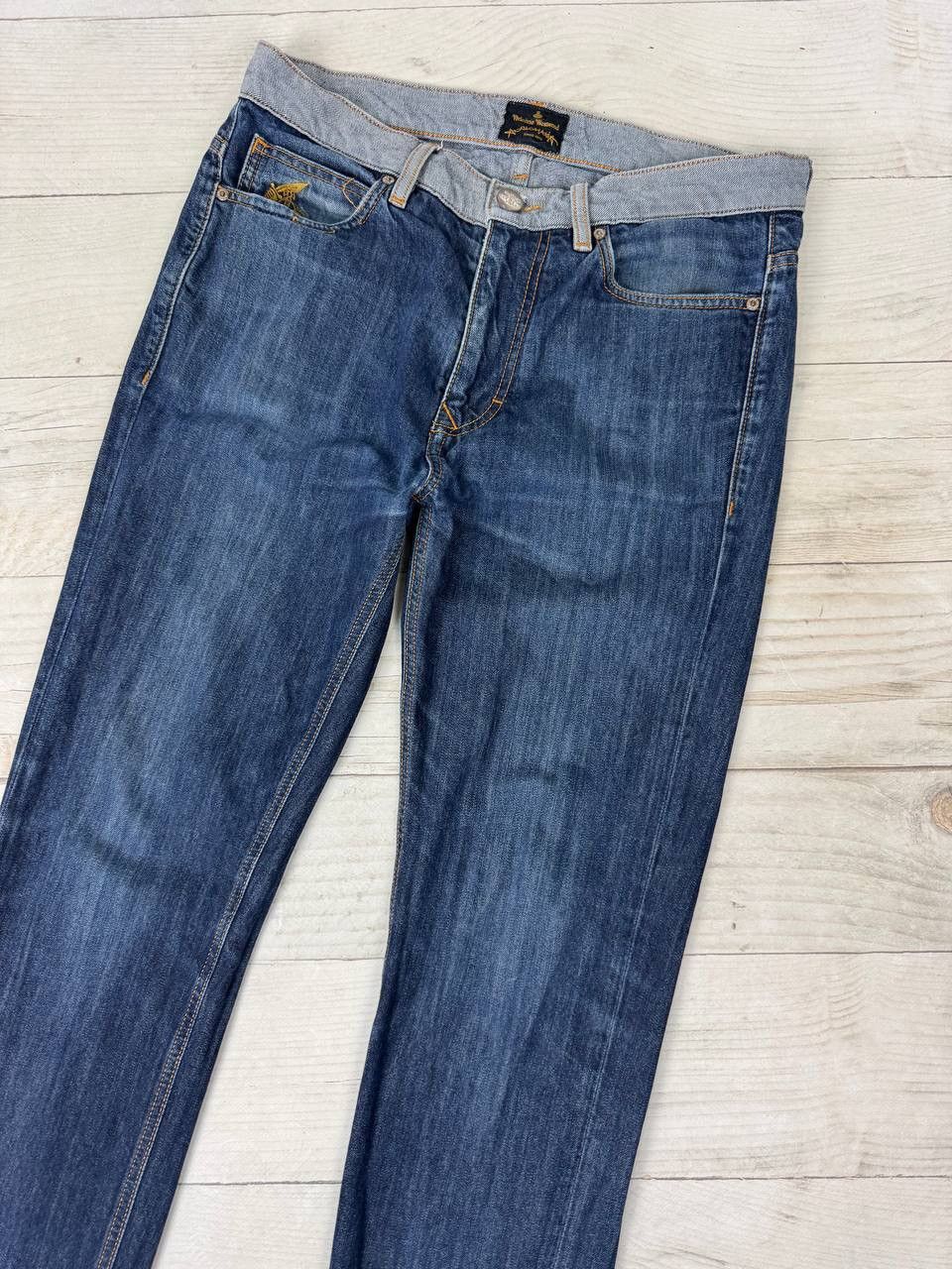 Vivienne Westwood Vivienne Westwood Anglomania Denim Jeans Big Logo Y2K Size US 30 / EU 46 - 3 Thumbnail