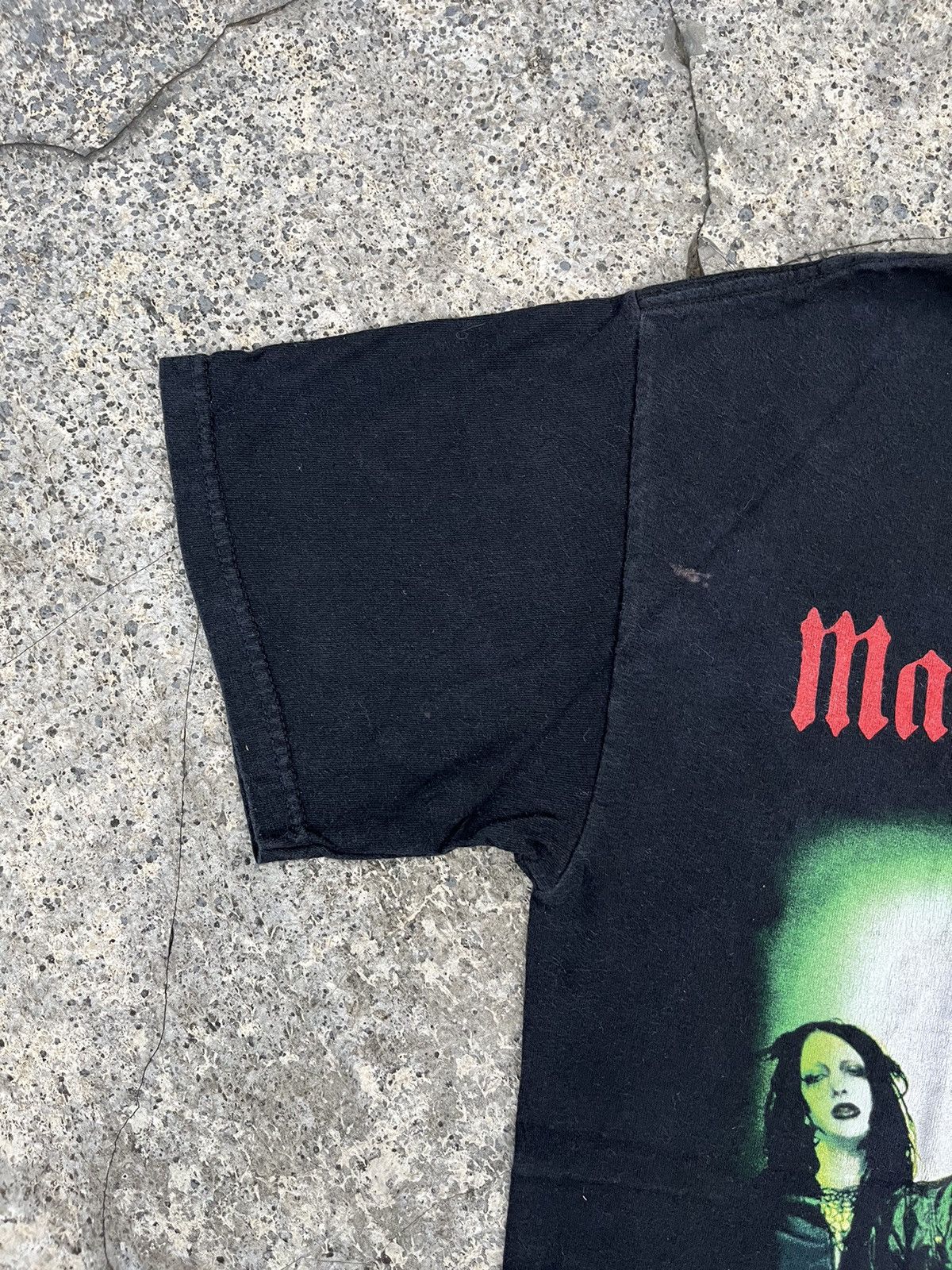 Marilyn Manson × Vintage Vintage Marilyn Manson Band Tee Size US M / EU 48-50 / 2 - 5 Thumbnail