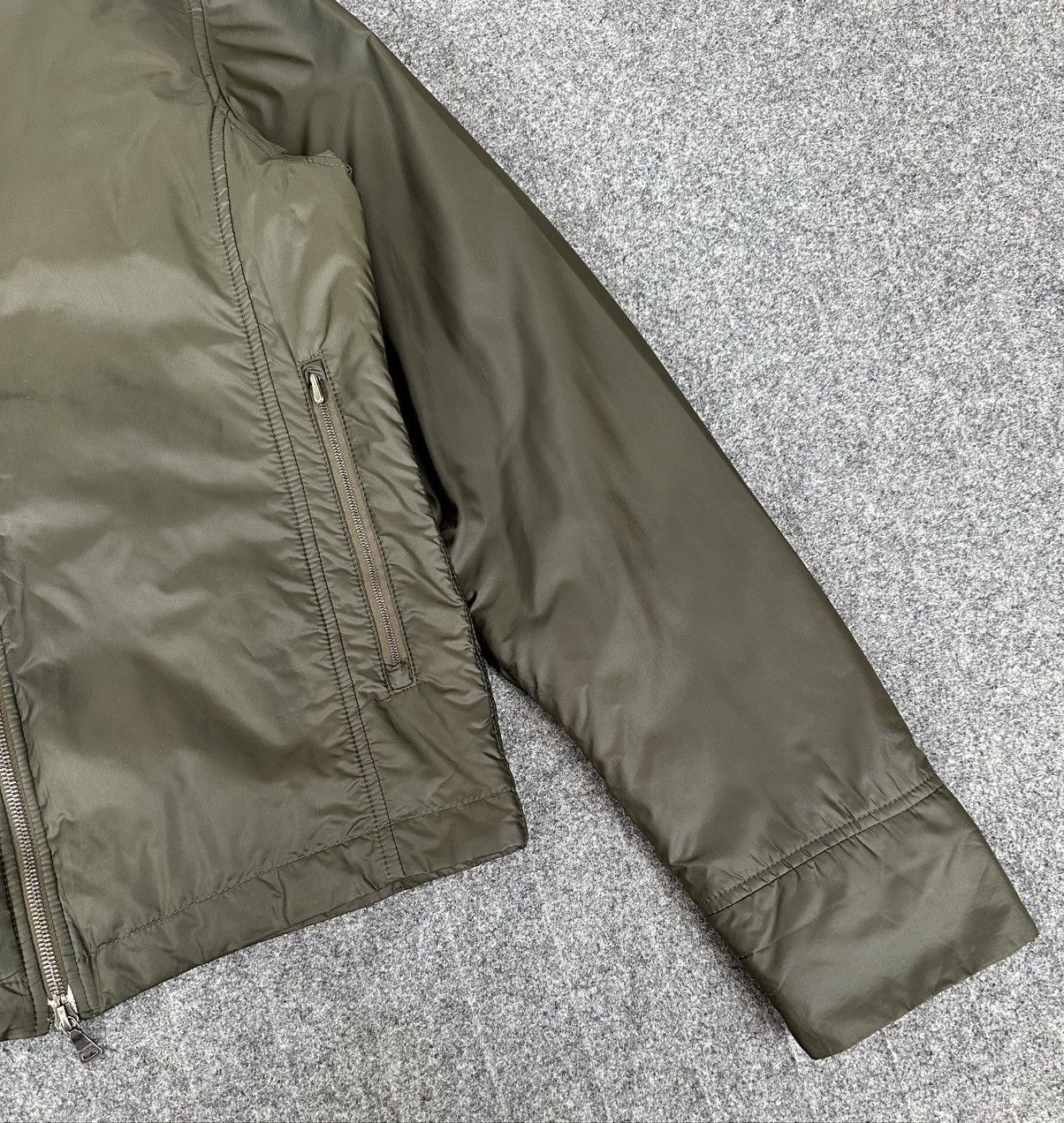 Jil Sander Jil Sander - Raf Simons - Collar Cuffs Nylon Rider Zip-up Size US M / EU 48-50 / 2 - 7 Thumbnail