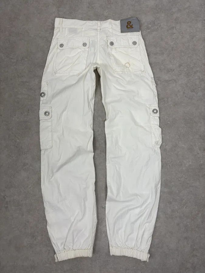 Dolce & Gabbana AW2004 Dolce & Gabbana White Nylon Cargo Pants Size US 30 / EU 46 - 7 Thumbnail