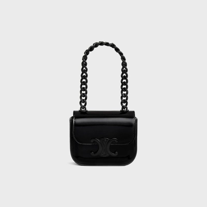 Celine o1w1db10326 10N013GCM Size :OS/ Mini Crossbody Bag in Black Size ONE SIZE - 6 Thumbnail