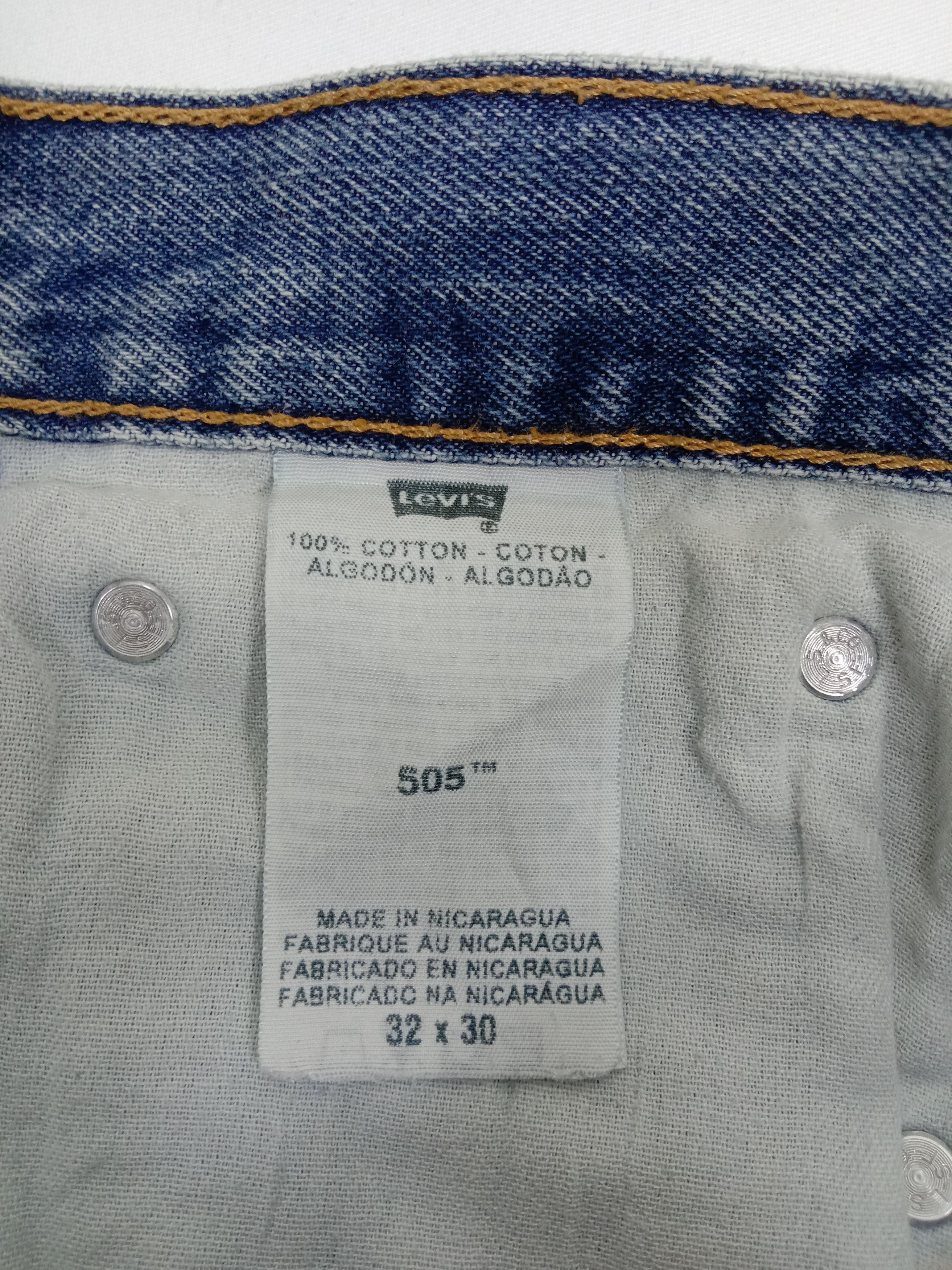 Levi's Vintage Levi's 505 Light Wash Jeans Distressed Denim Size US 32 / EU 48 - 14 Thumbnail