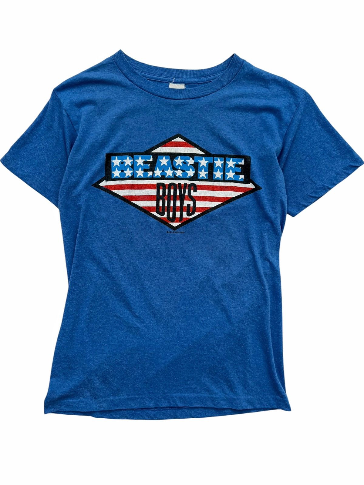 Band Tees 1987 ULTRA RARE Beastie Boys Fight For Your Right To Party Size US L / EU 52-54 / 3 - 1 Thumbnail