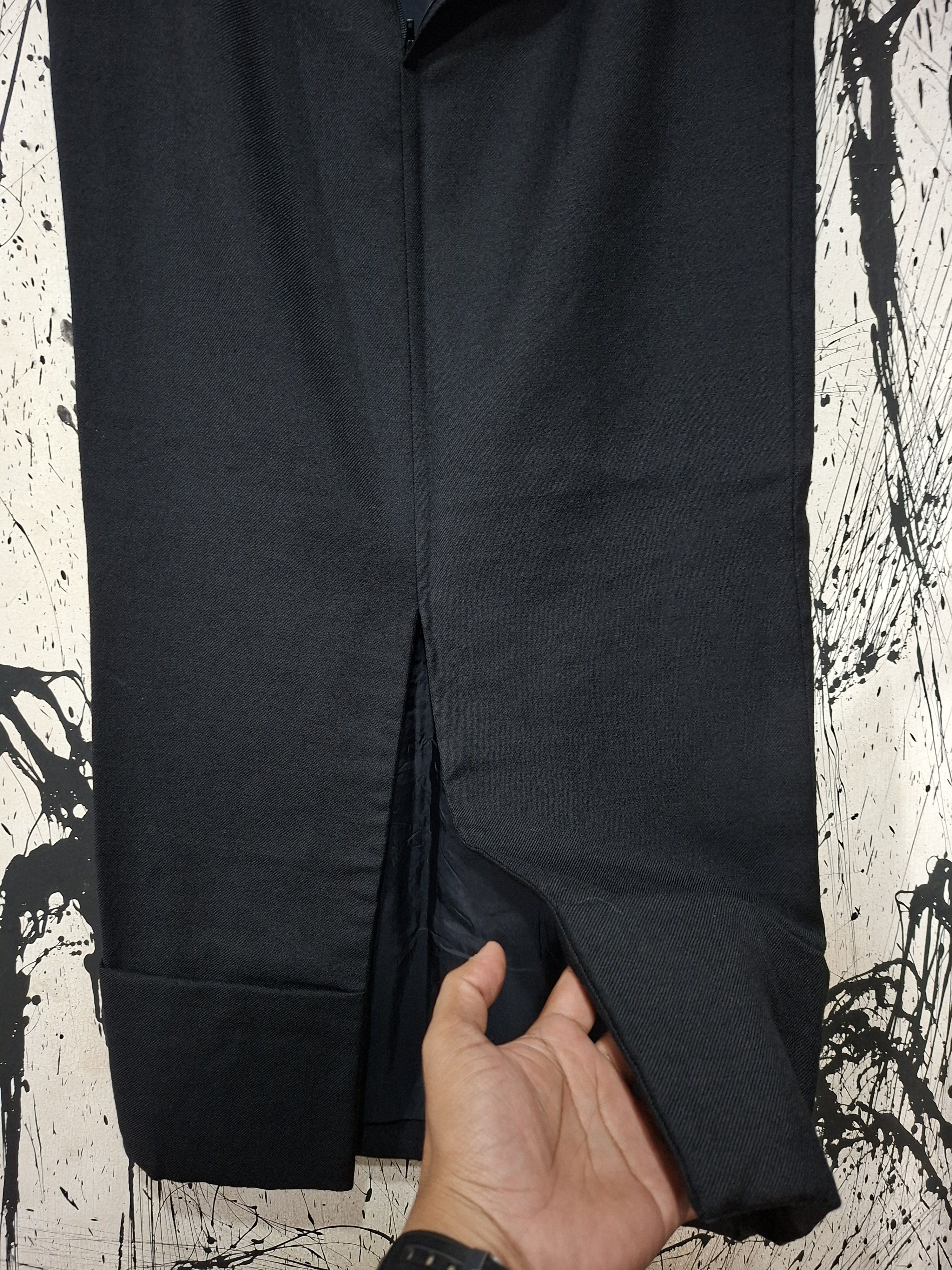 Comme des Garcons COMME DES GARCONS AD 1992 WOOL MIDI SKIRT Size 27" / US 4 / IT 40 - 7 Thumbnail