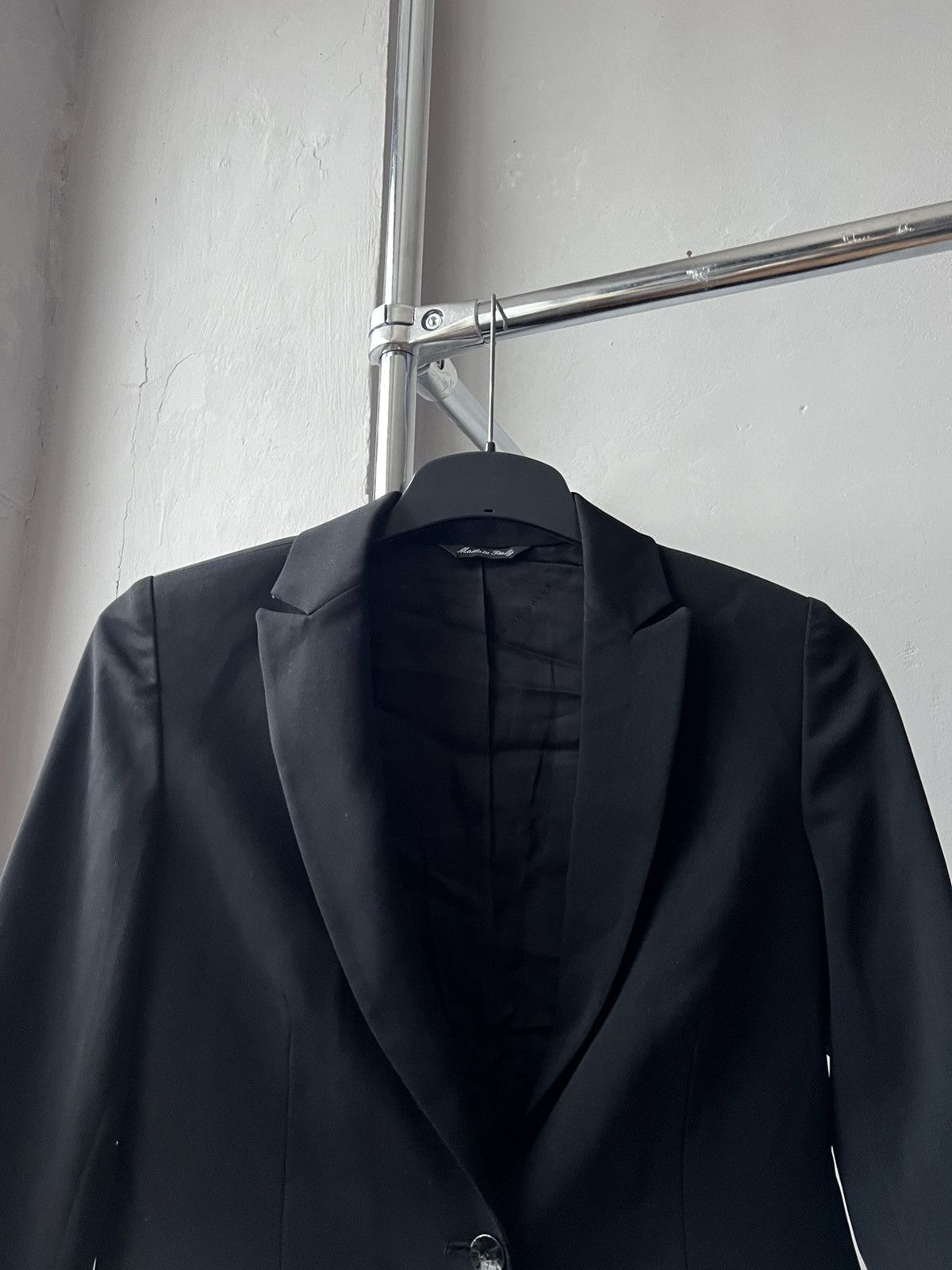 Brian Dales BRIAN DALES MADE IN ITALY WOMEN SOLID BUTTON BLAZER JACKET S Size S / US 4 / IT 40 - 4 Thumbnail