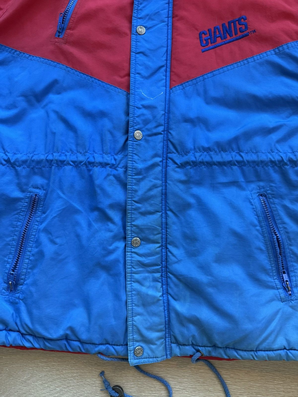 NFL Vintage ‘90s New York Giants NFL Football Parka Size US L / EU 52-54 / 3 - 13 Thumbnail