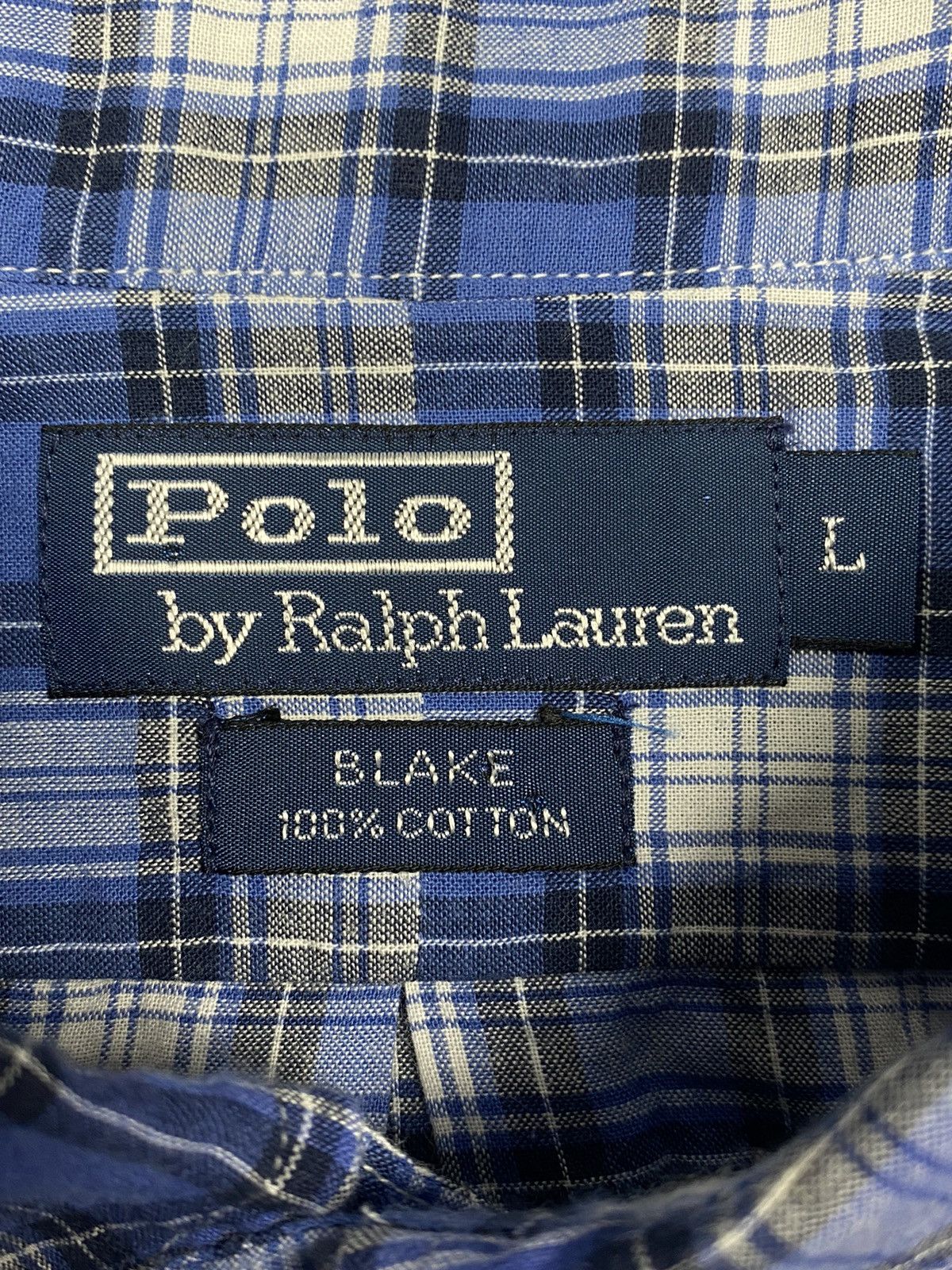 Polo Ralph Lauren Vintage 90s Polo Ralph Lauren Checkered Button Up Shirt Size US L / EU 52-54 / 3 - 7 Thumbnail