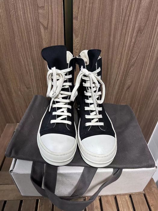 Rick Owens Rick Owens Drkshdw ramones sneakers size 41 men 8 | Grailed