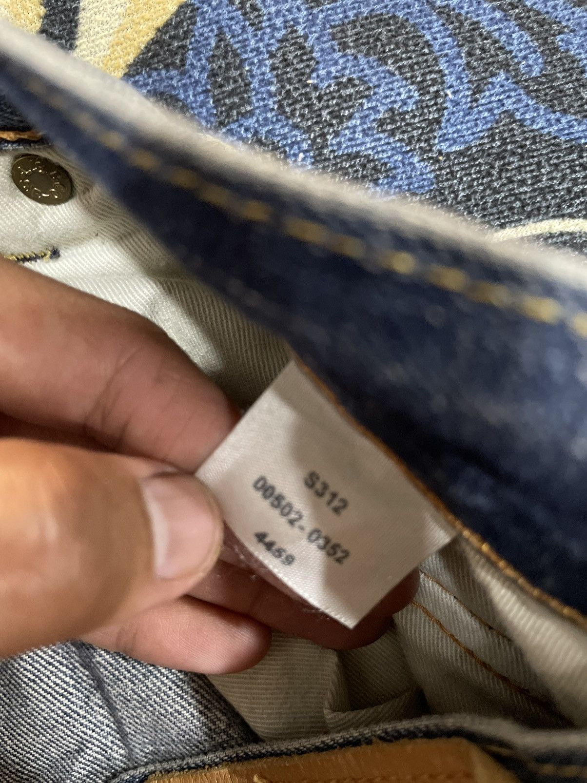 Levi's × Levi's Vintage Clothing Vintage Levi’s 502 Ripped Distressed Denim Size US 32 / EU 48 - 14 Thumbnail