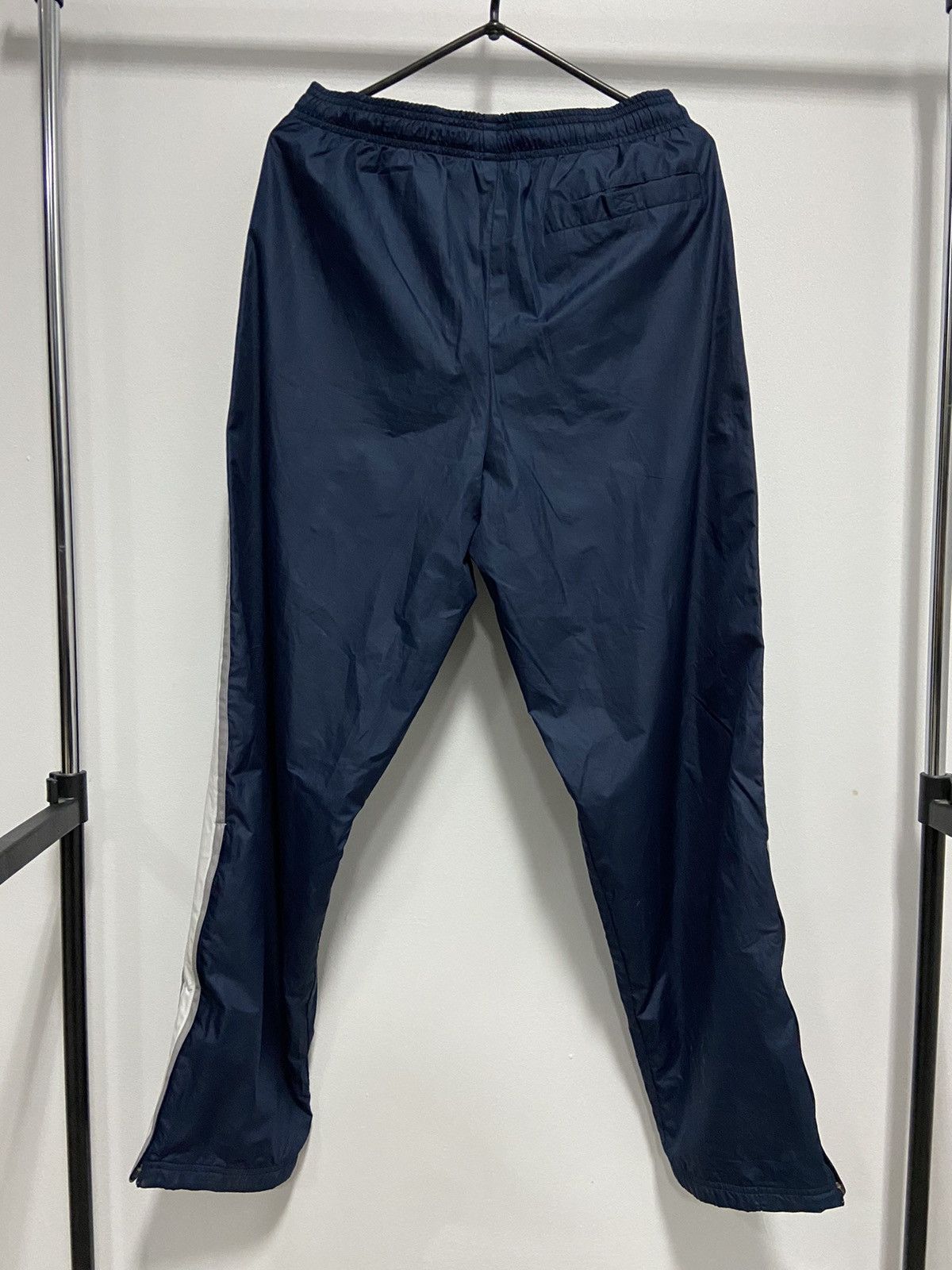Nike × Vintage Nike Court Vintage Nylon Pants Small Logo stripe Size US 32 / EU 48 - 4 Thumbnail