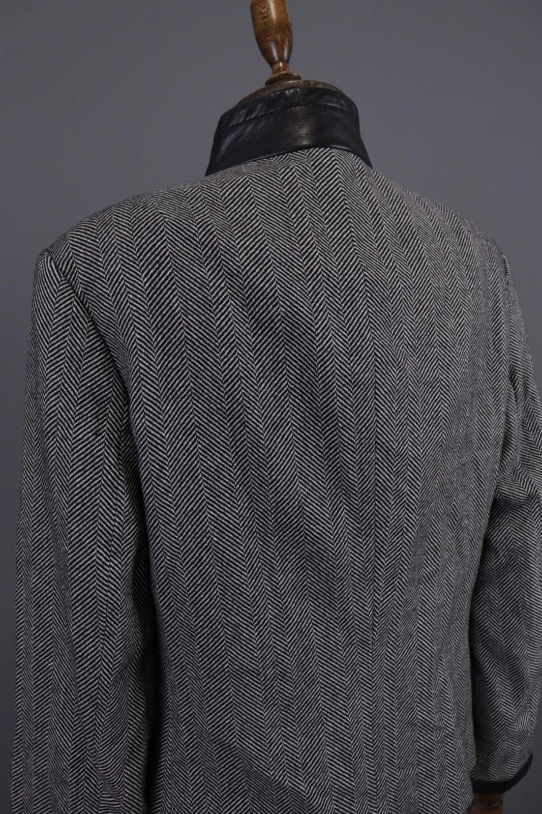 Polo Ralph Lauren Laurel by Escada Gray Full Zip Designer Jacket Size 40 / M Size M / US 6-8 / IT 42-44 - 11 Thumbnail