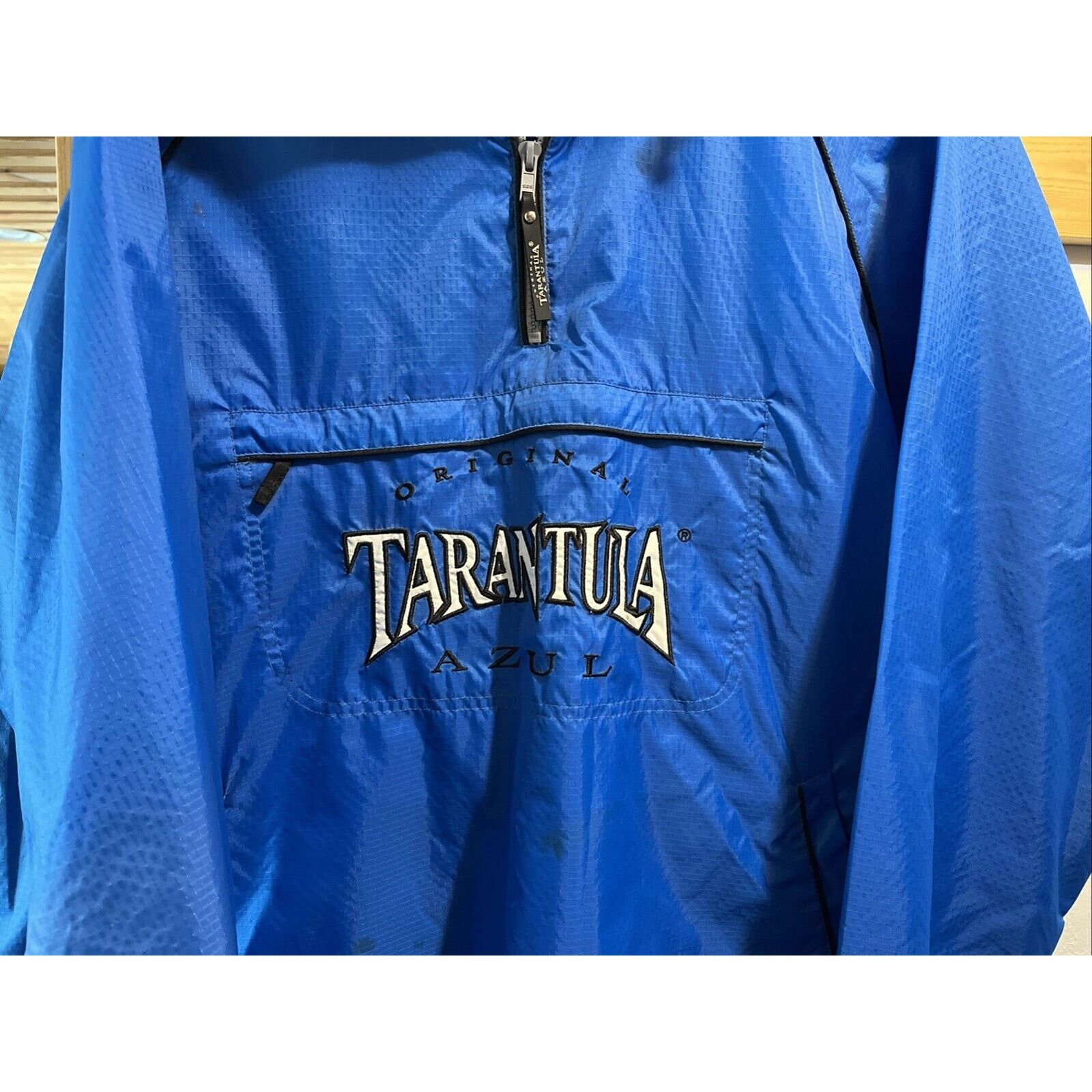 One of These Days VTG McCormick Distilling Co Jacket Azul Anorak Mens L Blue Size US L / EU 52-54 / 3 - 5 Thumbnail
