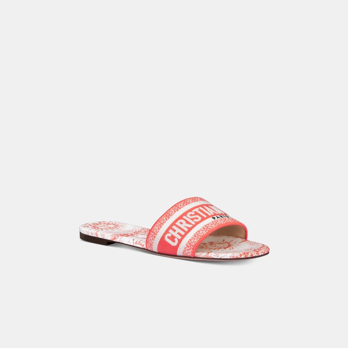 Dior o1bcso1str0226 Dioriviera Dway Slide in White/Multicolor Size US 10 / IT 40 - 2 Thumbnail