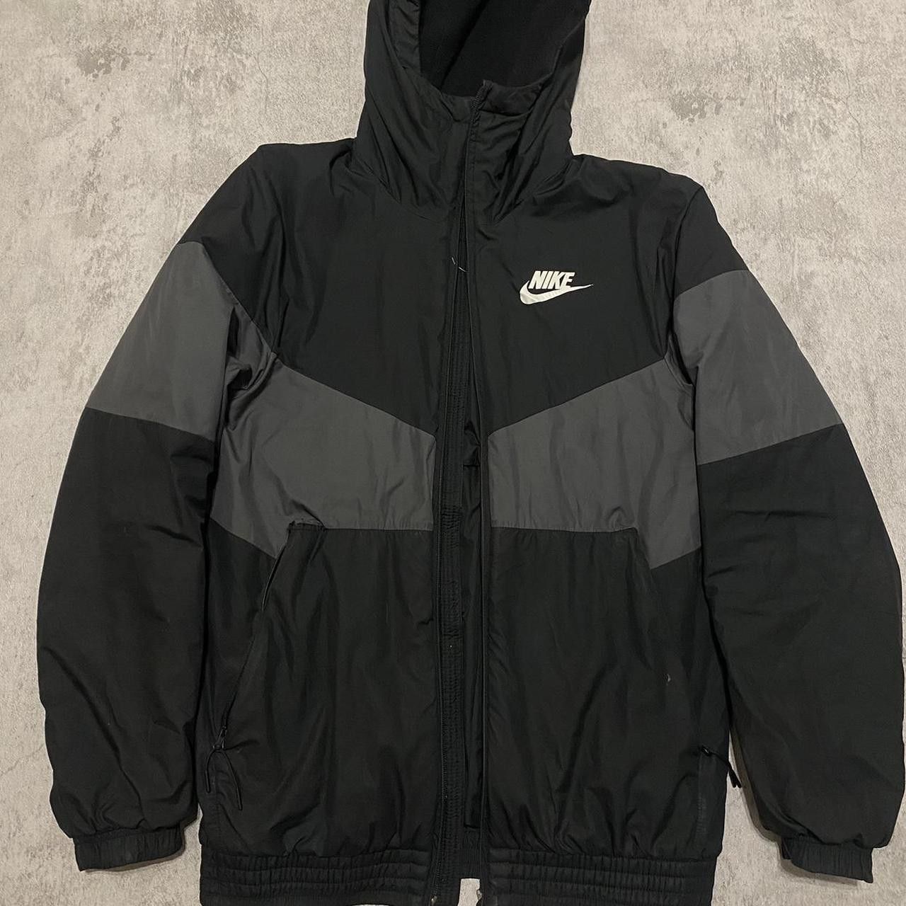 Nike Nike black and grey Autumn jacket Sportswear Rap Size US XS / EU 42 / 0 - 1 Thumbnail