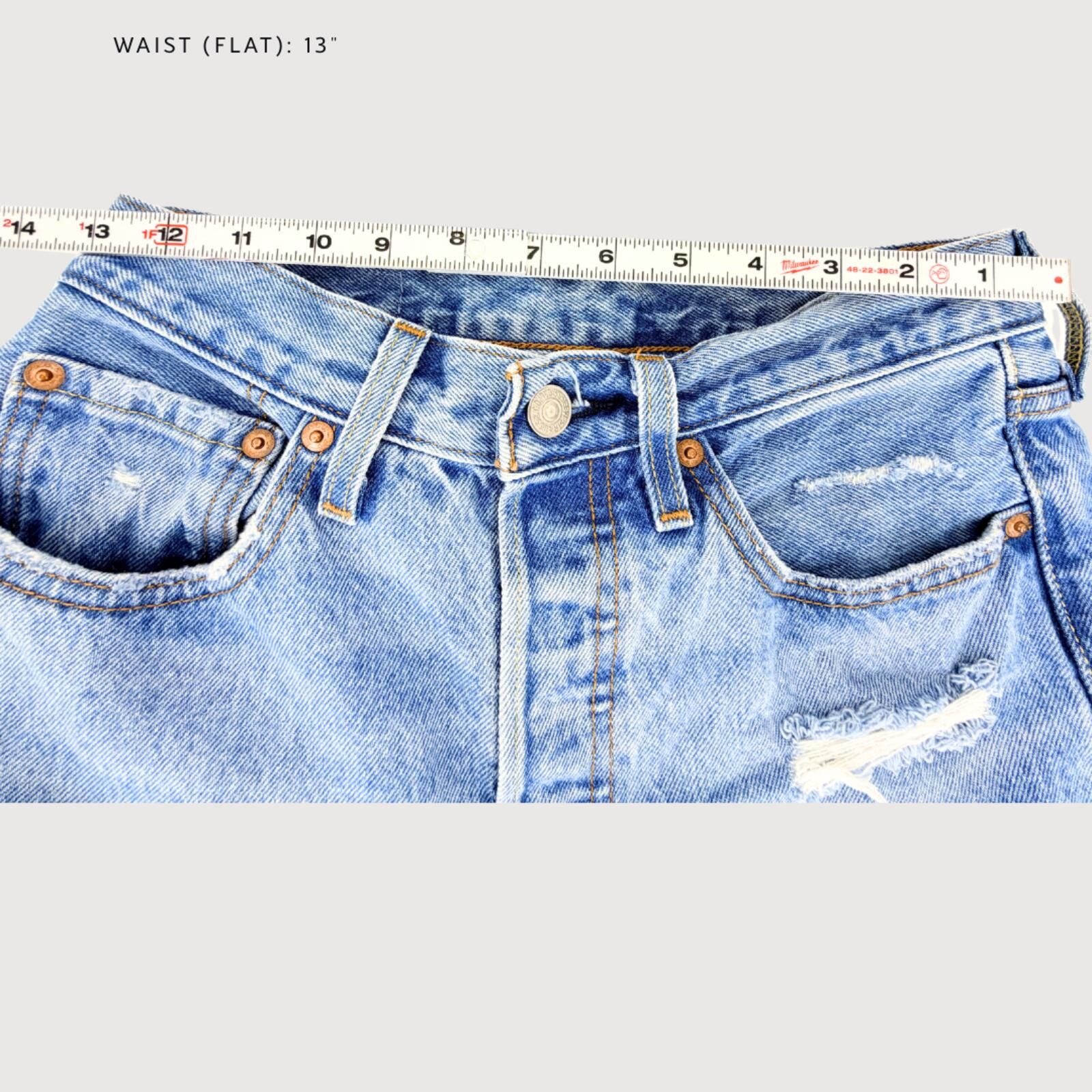 Levi's Levi’s Women’s 501 High Rise Straight Jeans 26 Size 26" / US 2 / IT 38 - 6 Thumbnail