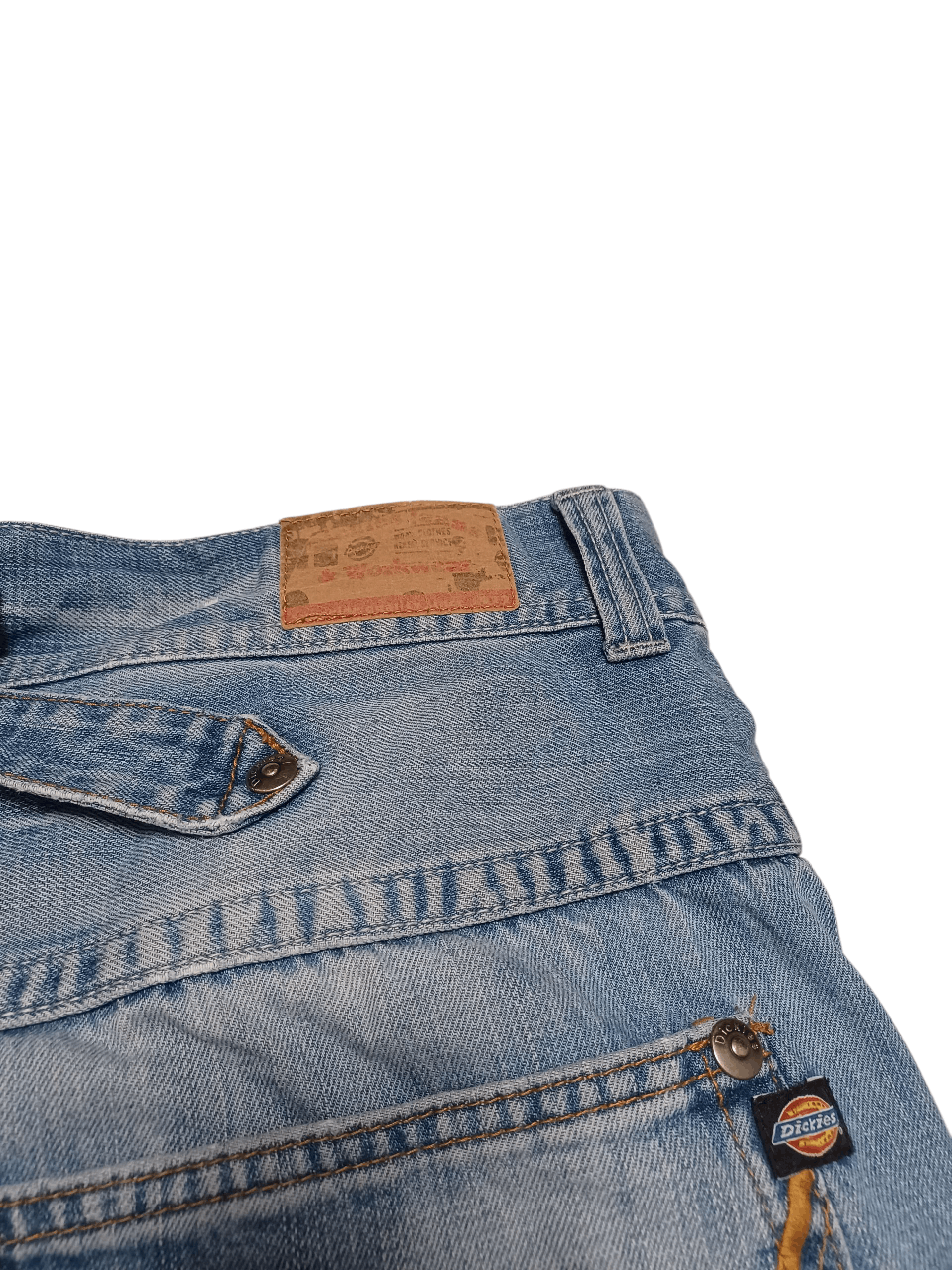 Dickies DICKIES VINTAGE WORKWEAR SK8 DENIM SHORTS Size US 33 - 3 Thumbnail
