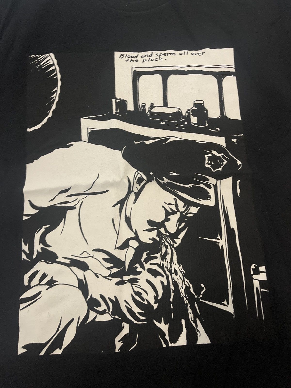 Supreme Supreme “Raymond Pettibon Blood and Sperm” Tee Size US M / EU 48-50 / 2 - 2 Thumbnail
