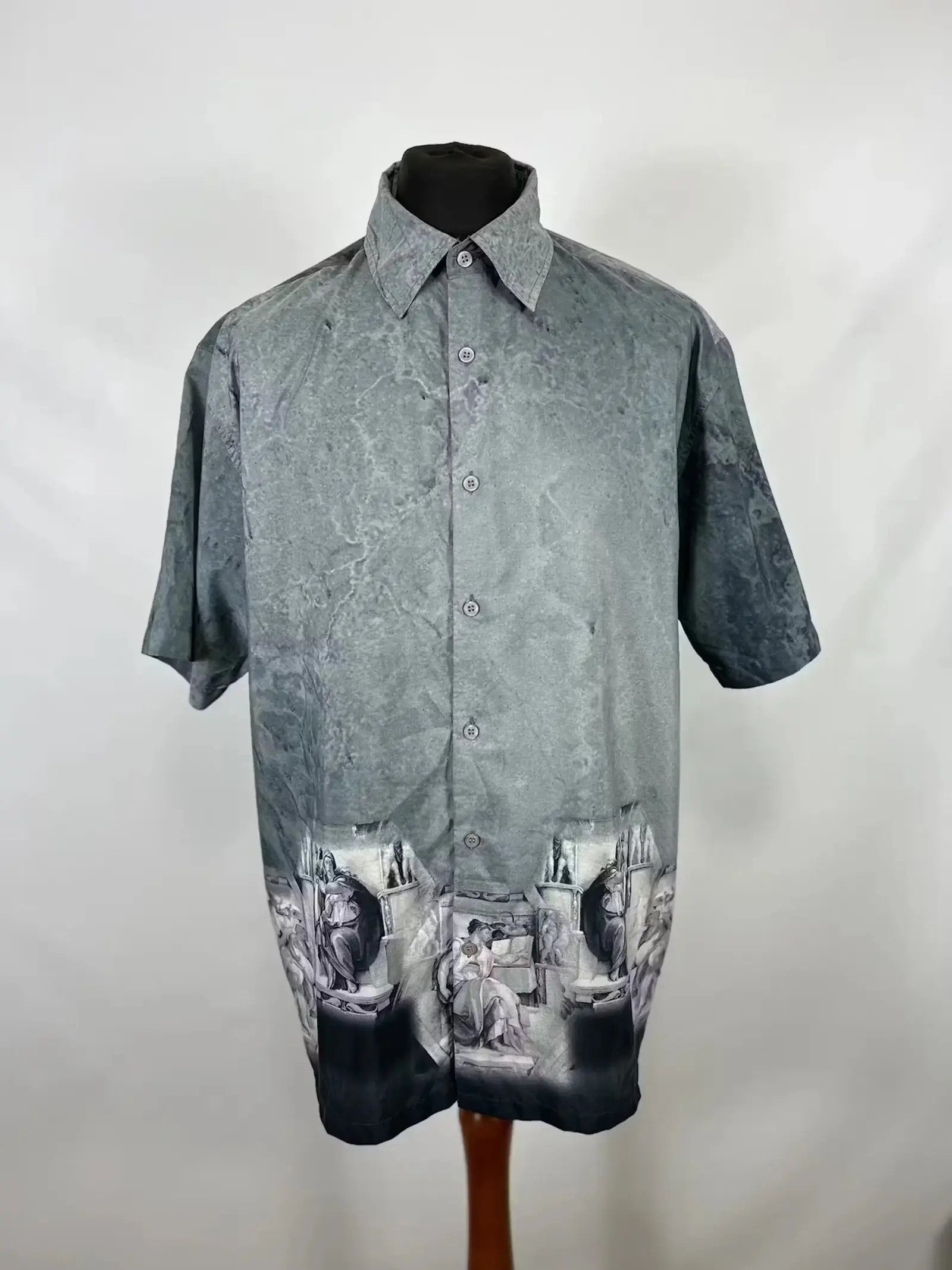 Vintage Vintage Crazy Hawaiian shirt shortsleeve shirt Size US XL / EU 56 / 4 - 1 Thumbnail