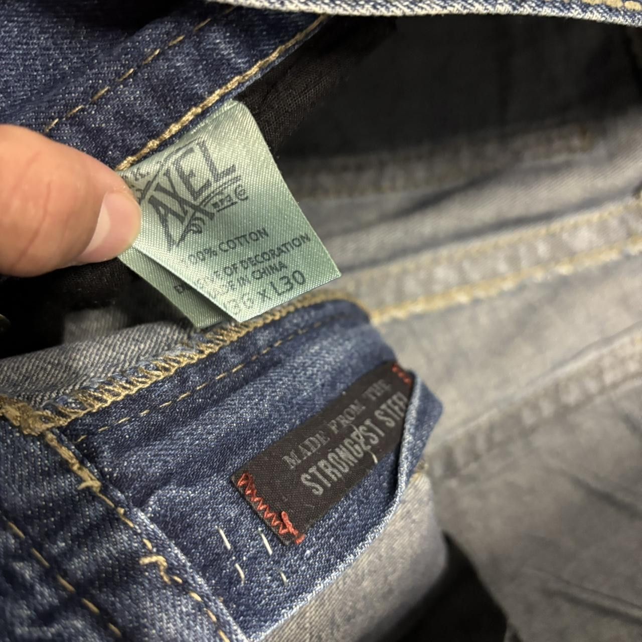 Japanese Brand × Vintage Crazy Vintage Y2K/2000s Grunge Faded Dark