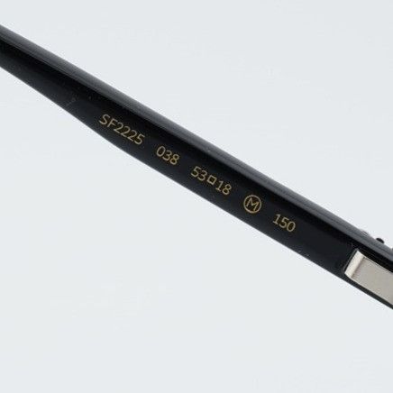 Salvatore Ferragamo Salvatore Ferragamo SF2225 038 Eyeglasses Black 53mm Frame Size ONE SIZE - 9 Thumbnail
