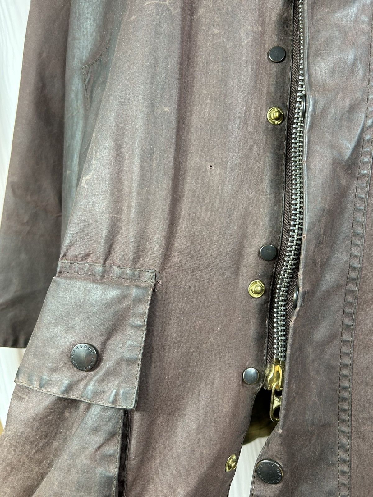 Barbour Vintage Barbour Beaufort A190 Waxed Jacket England Size C42 Size US L / EU 52-54 / 3 - 10 Thumbnail