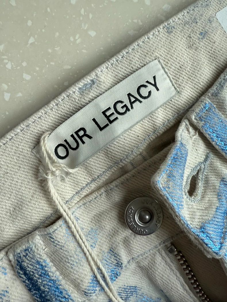 Our Legacy Our Legacy Brush Heavy weight bright straight long jeans Size US 28 / EU 44 - 6 Thumbnail
