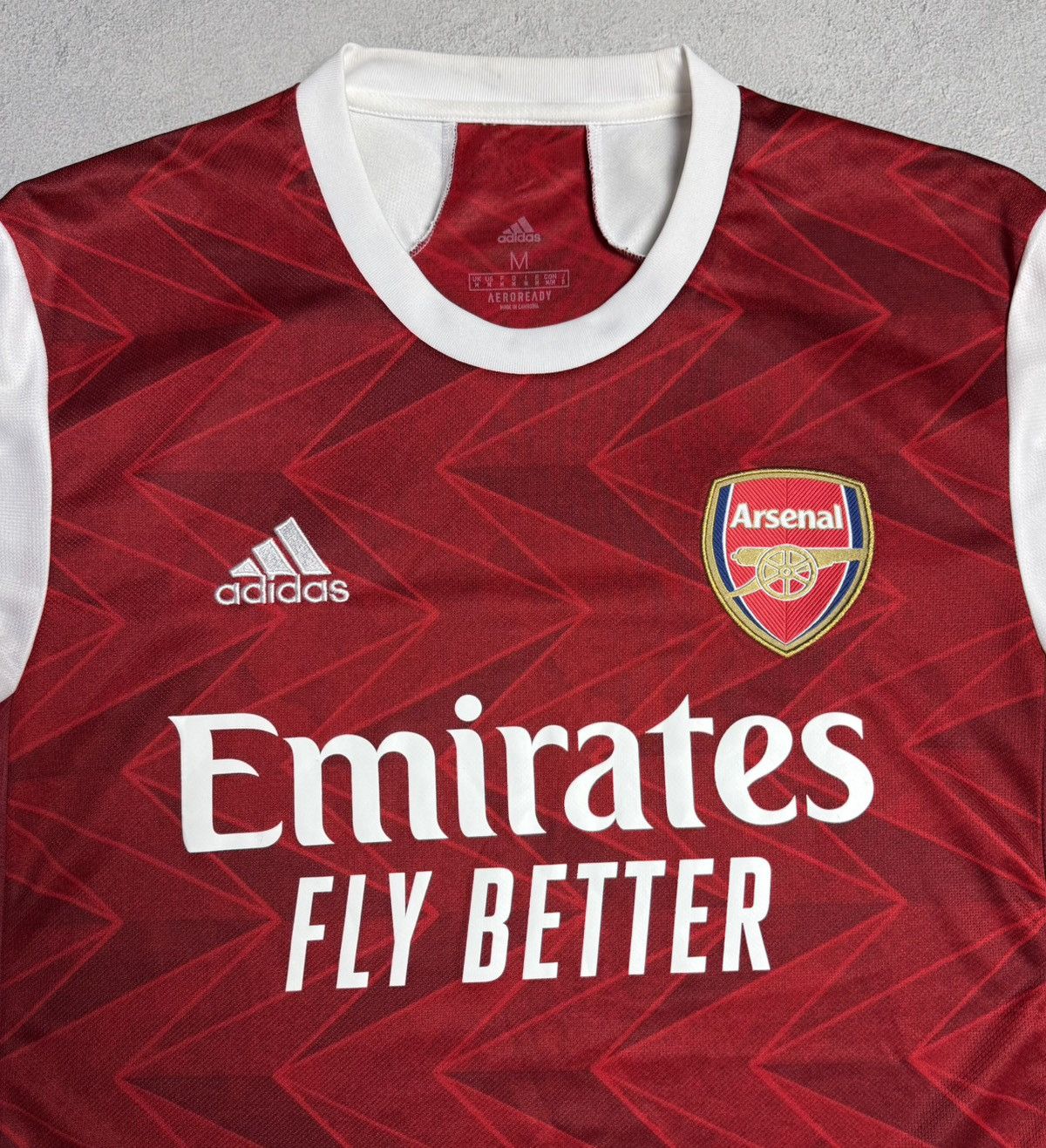 Adidas Arsenal London 2020 2021 Home Shirt Soccer Jersey Adidas Size US M / EU 48-50 / 2 - 5 Thumbnail