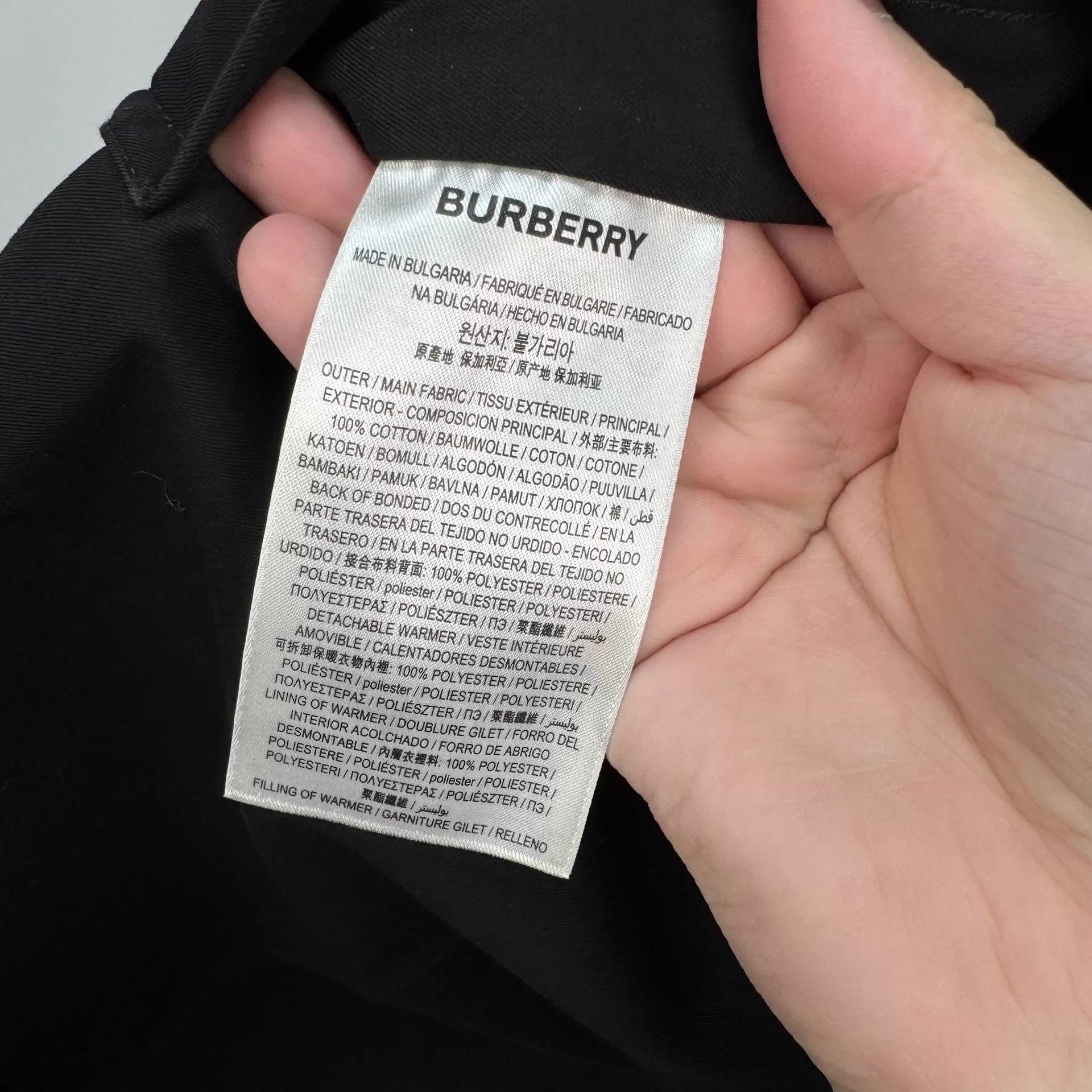 Burberry Burberry colorblocked logo cotton vest coat 50 98N Size US M / EU 48-50 / 2 - 7 Thumbnail