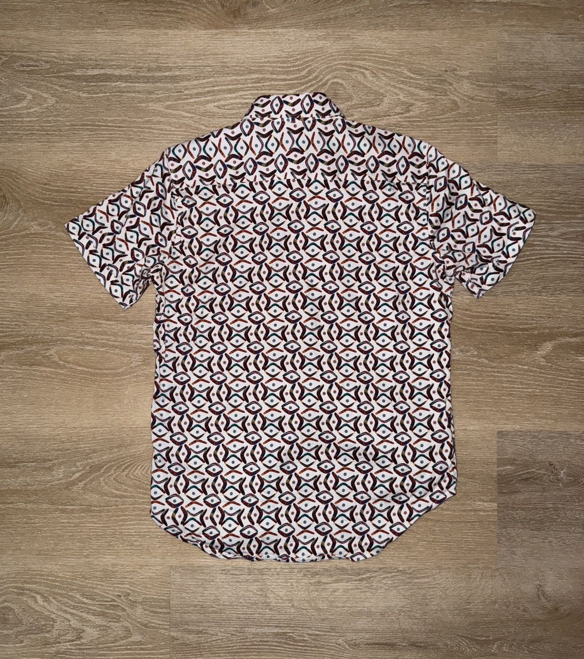 Robert Graham Robert Graham Boomerang Short Sleeve Button Up Shirt Size US S / EU 44-46 / 1 - 2 Thumbnail