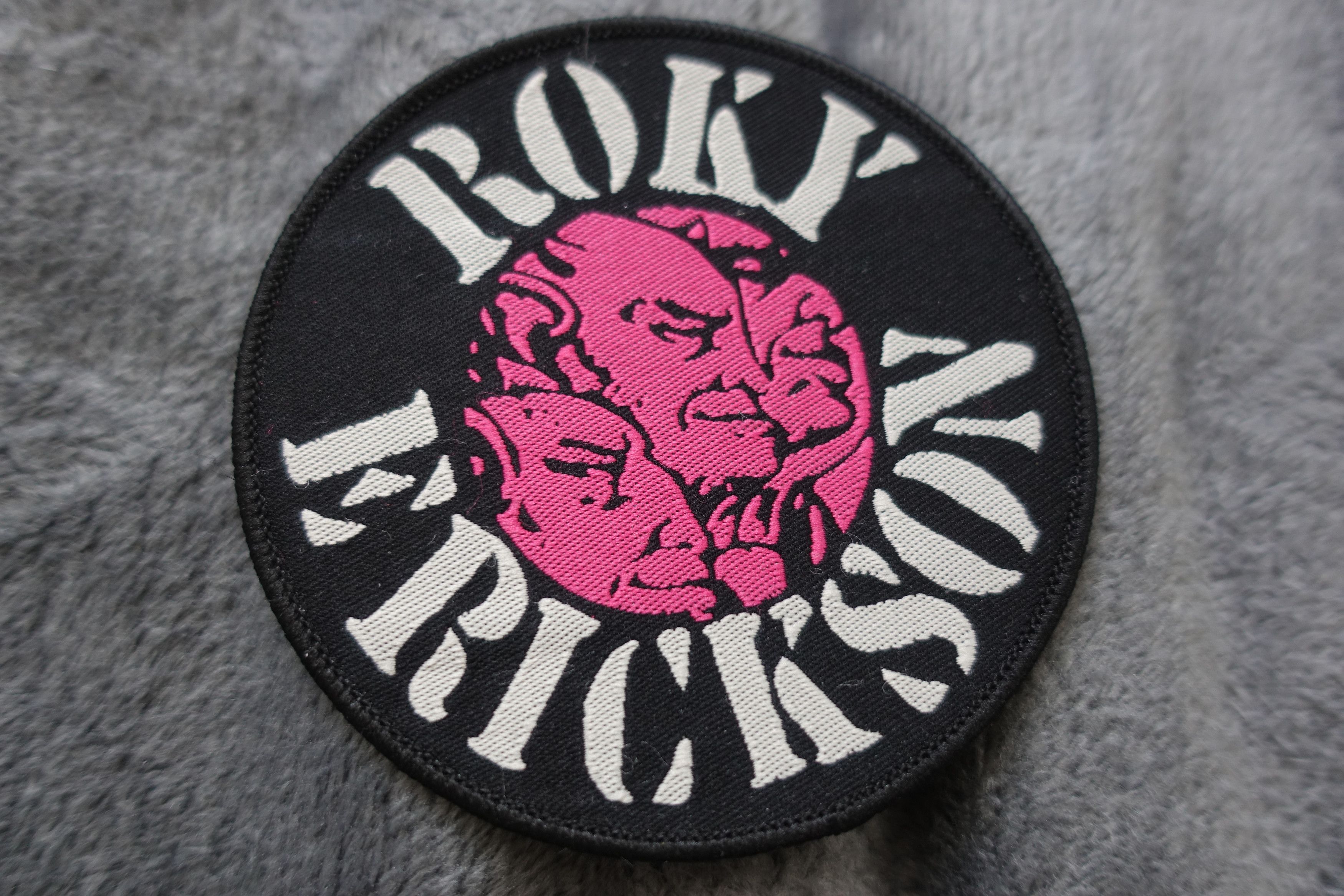 Band Tees Roky Erickson round woven patch Psychedelic Rock Size ONE SIZE - 1 Thumbnail