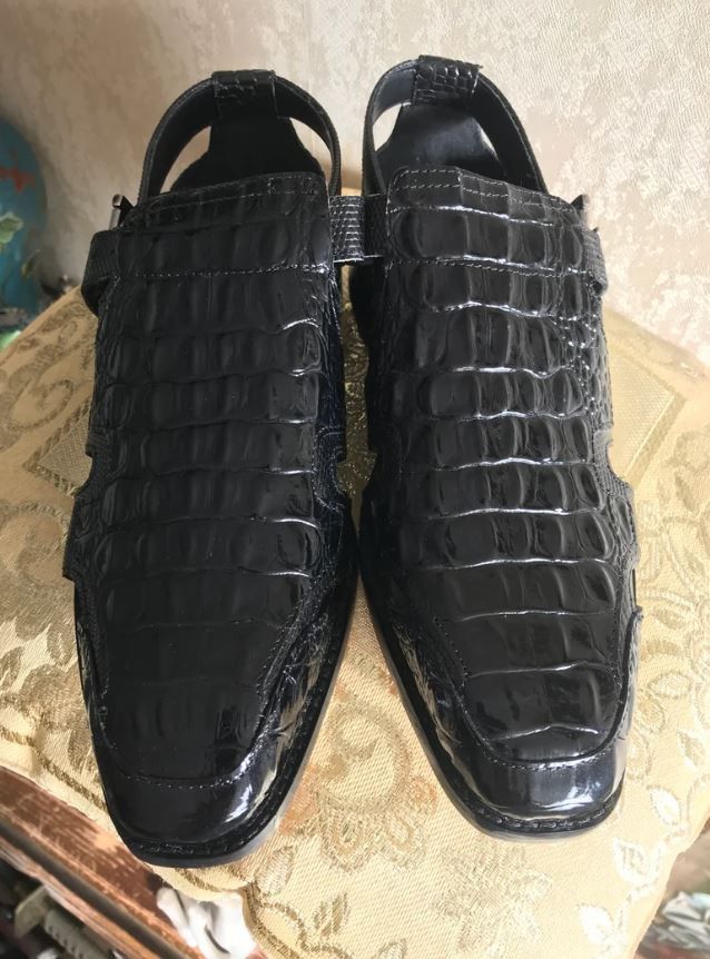 Stacy Adams Black Patent Leather Oxsford Shoes by by Stacy Adams Size US 9.5 / EU 42-43 - 4 Thumbnail