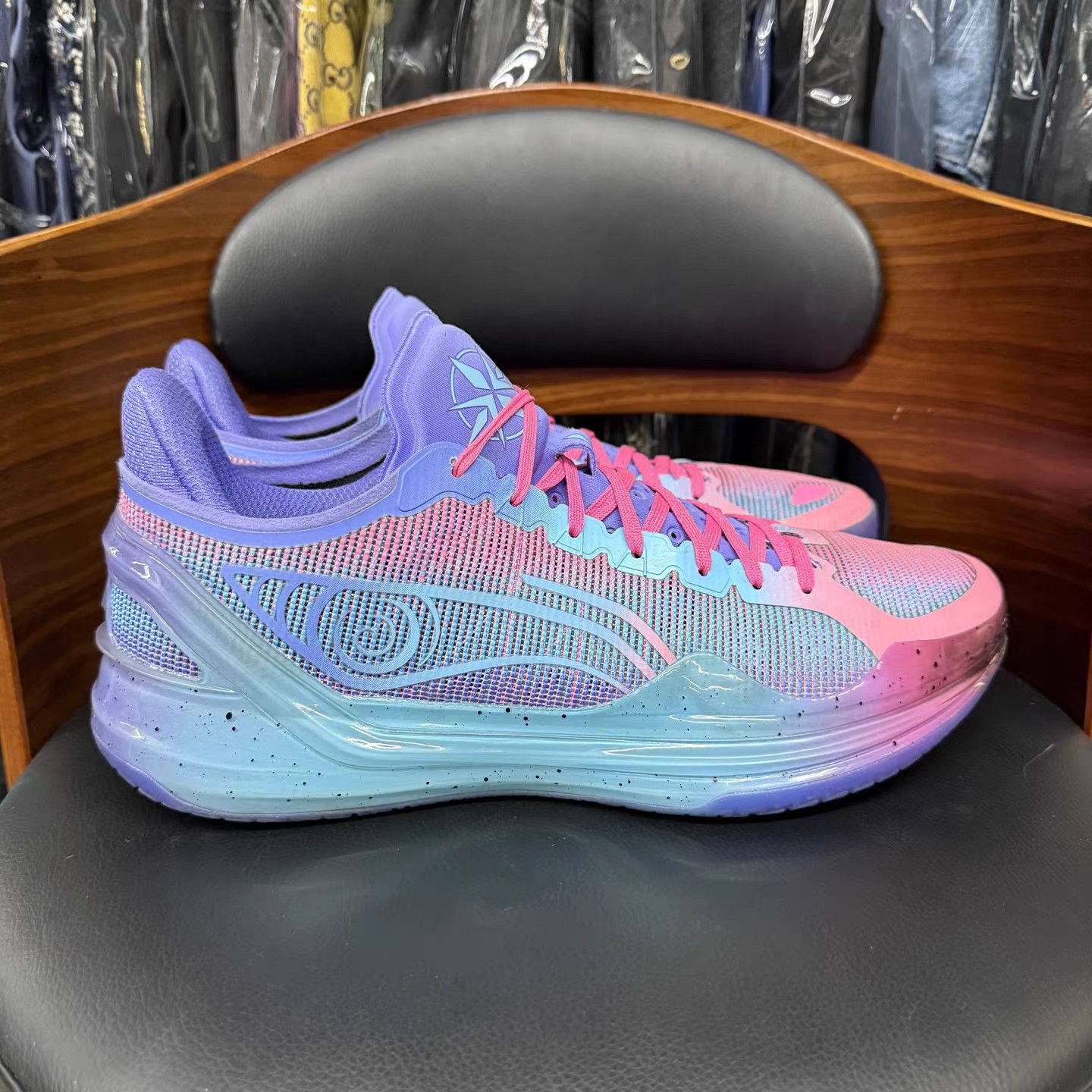 Li-Ning Li-Ning Liren 4 V2 Basketball Shoes K15 Size US 13 / EU 46 - 4 Thumbnail