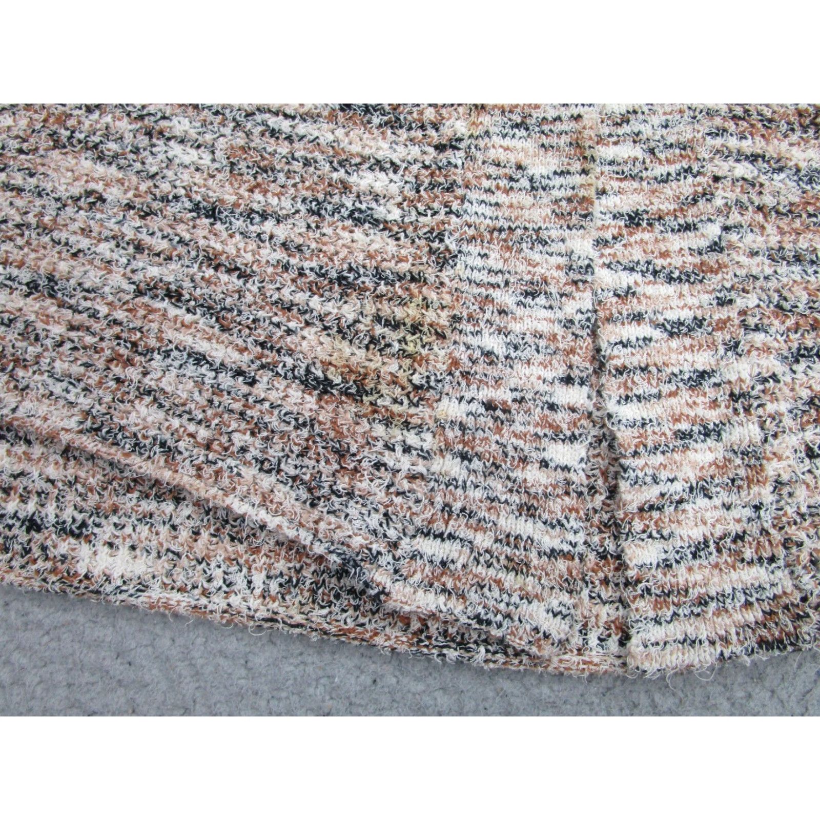 Vintage Pilcro Cardigan Womens Small Beige Marled Knit Open Front Pockets Size S / US 4 / IT 40 - 5 Thumbnail