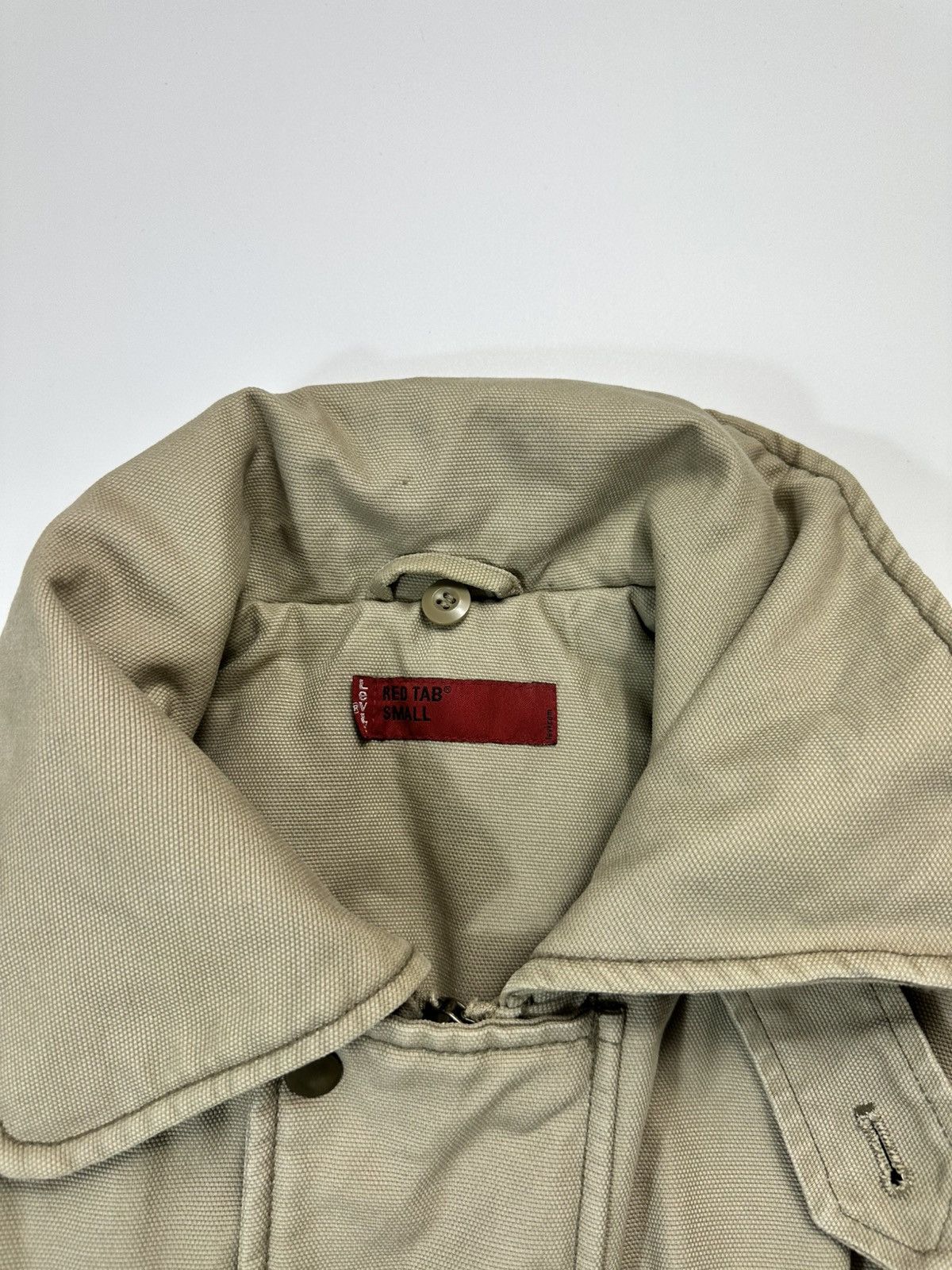Levi's LEVIS Red Tab Long Jacket Beige Men's Size US M / EU 48-50 / 2 - 8 Thumbnail