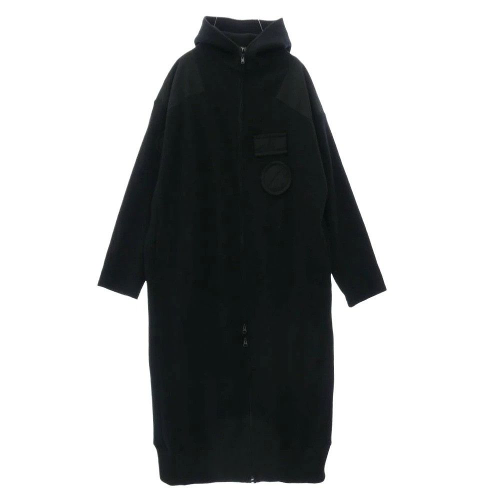 Yohji Yamamoto Y's Yohji Yamamoto Patch Design Knit Hooded Long Coat Jacket Size US S / EU 44-46 / 1 - 1 Thumbnail