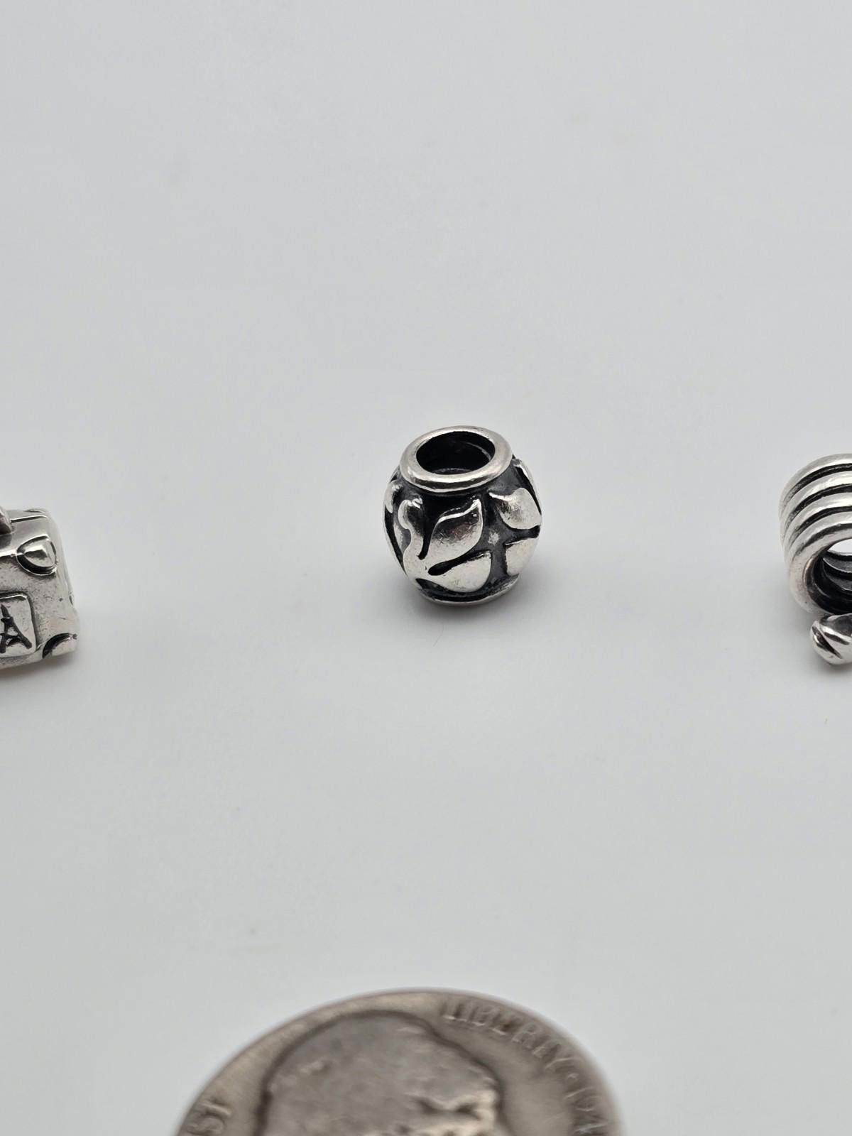 pandora Pandora 4‑pc Sterling Silver Charms Size ONE SIZE - 3 Thumbnail