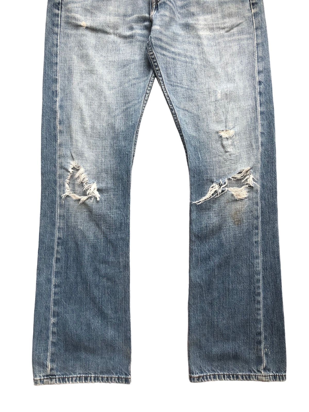 Levi's 💸LASTDROP💸 Levi's 527 Ripped Distressed Flared jeans Size US 33 - 3 Thumbnail