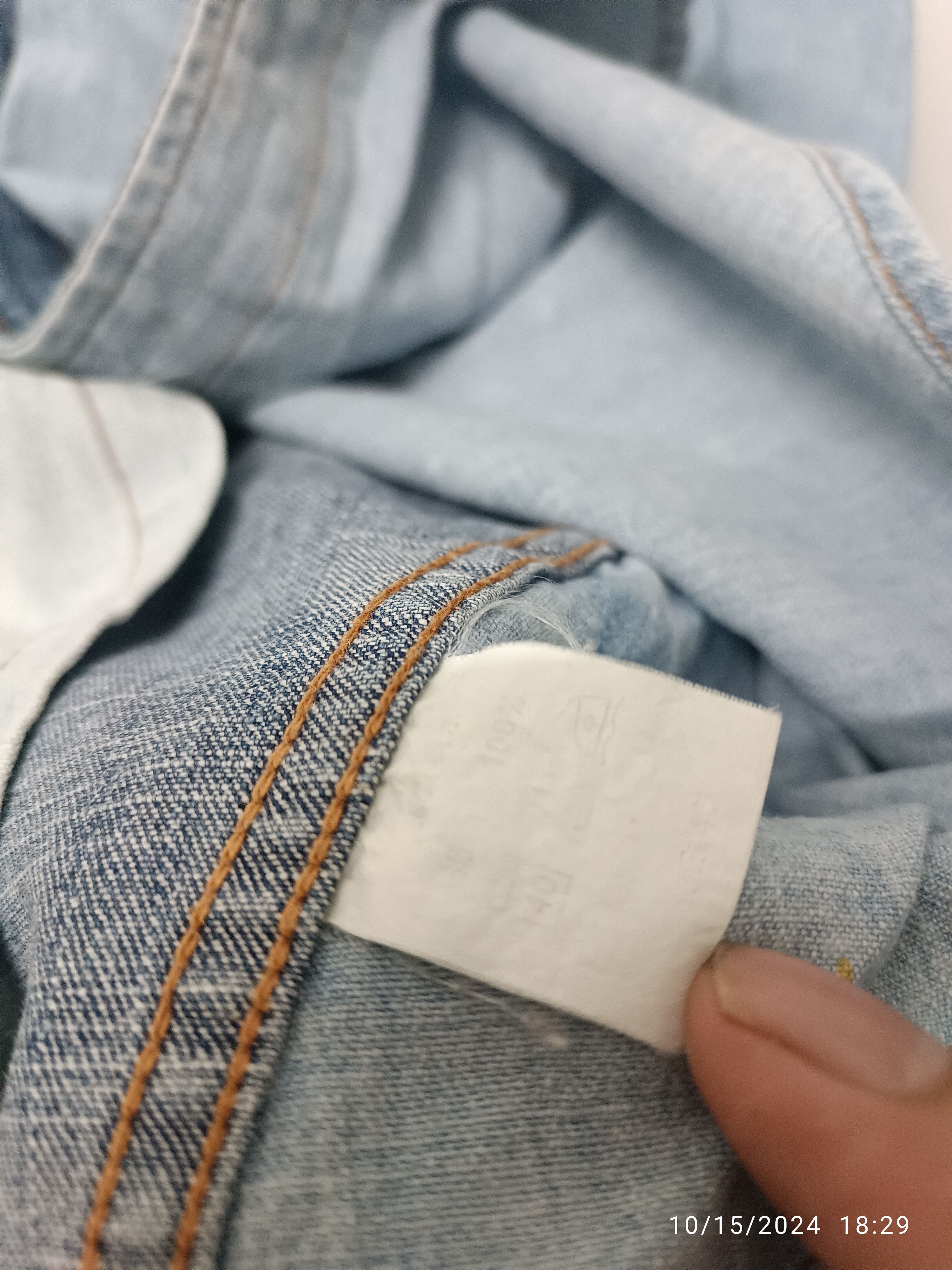 Japanese Brand Johnbull Kojima Japan denim shirt Size US M / EU 48-50 / 2 - 5 Thumbnail