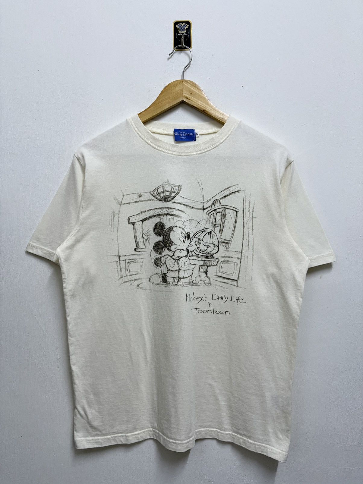 Disney 2000’s Disney Mickey Mouse - Daily Life in Toontown T-Shirt Size US M / EU 48-50 / 2 - 1 Thumbnail