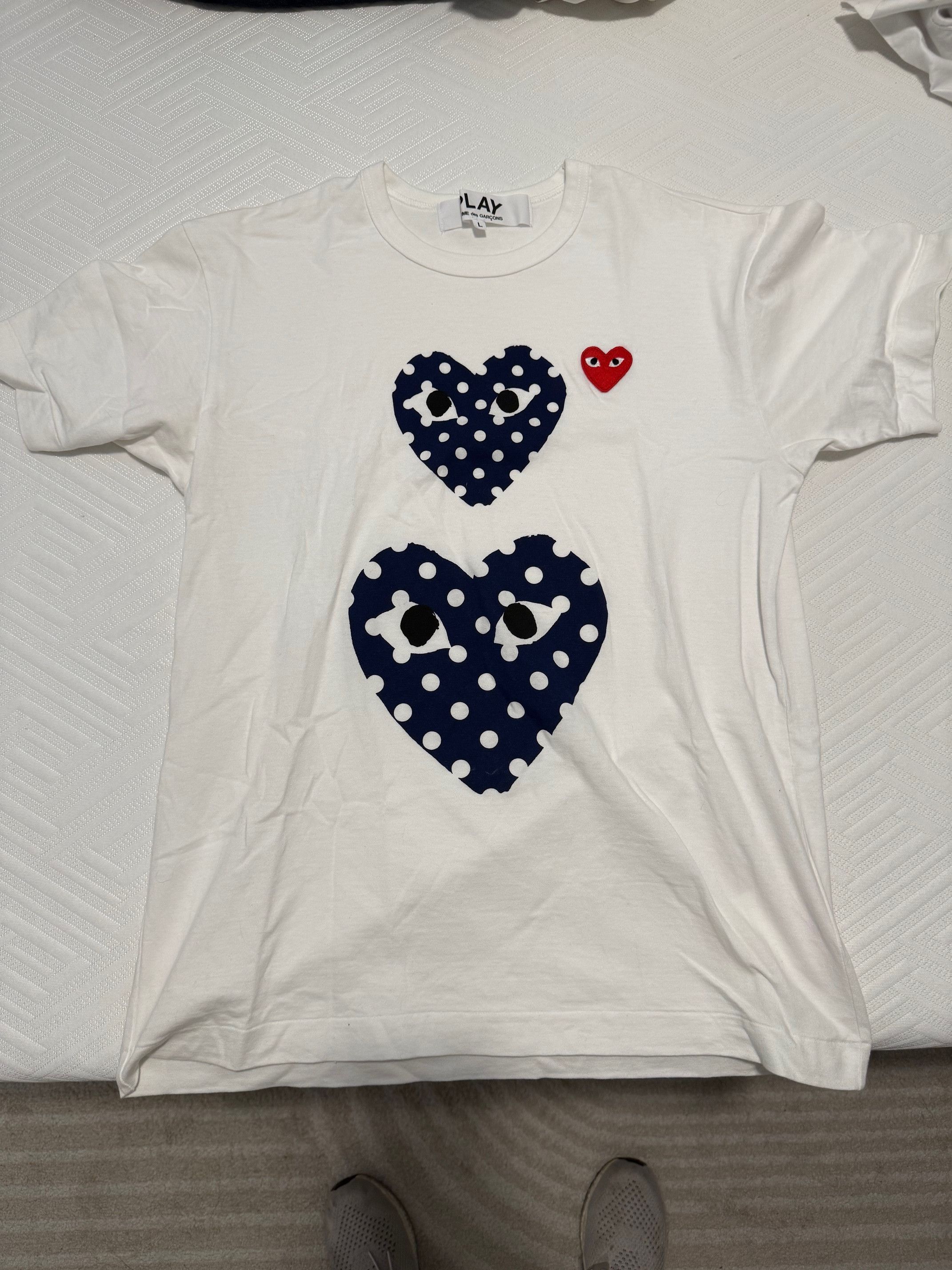 Comme des Garcons CDG 3 heart Size US L / EU 52-54 / 3 - 1 Thumbnail