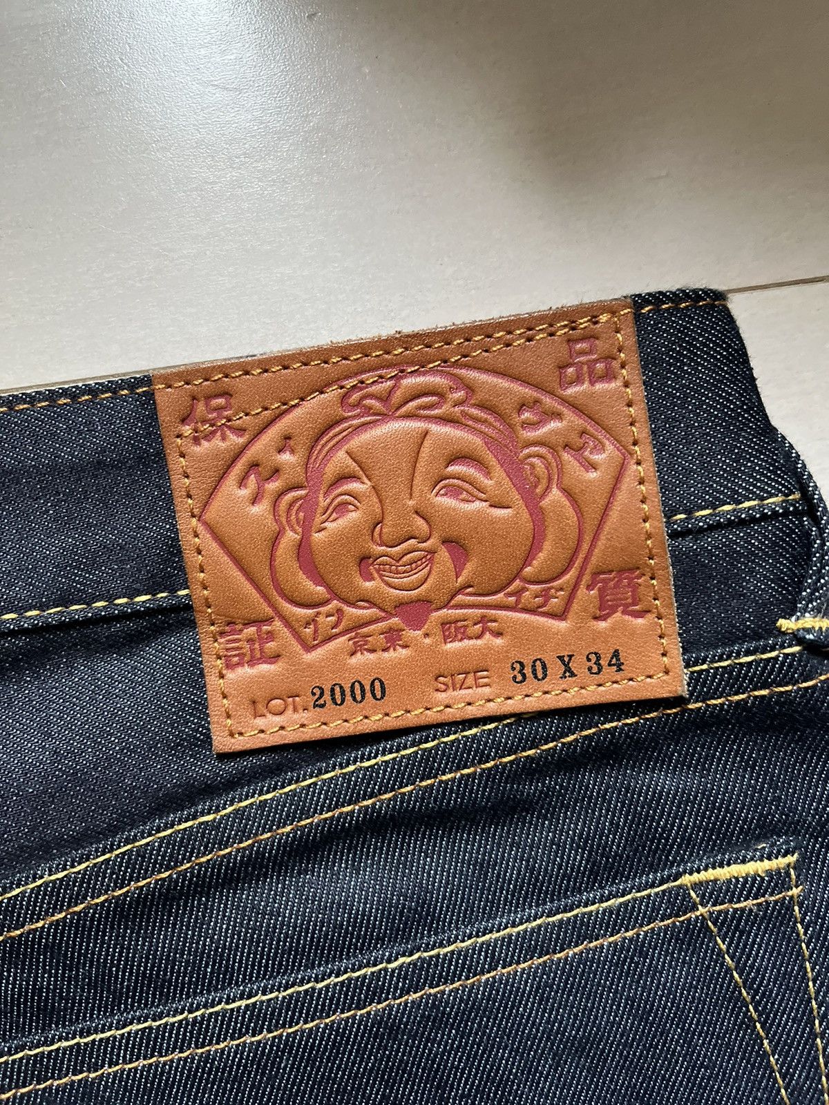 Evisu Evisu jeans Daicock Print Big Seagull Baggy #2000 stk Size US 30 / EU 46 - 3 Thumbnail