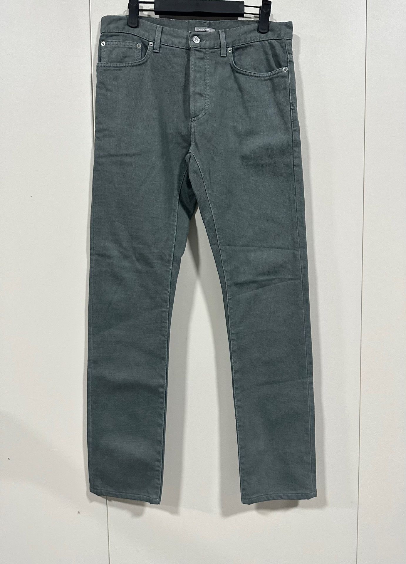 Dior Dior Homme 24FW Gray Cotton Pants Size US 29 - 1 Thumbnail