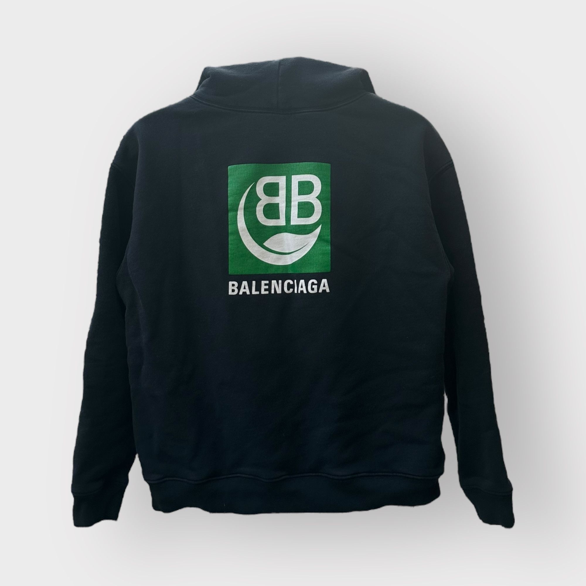 Balenciaga Balenciaga Sweatshirt Eco Logo Black Hoodie Grailed