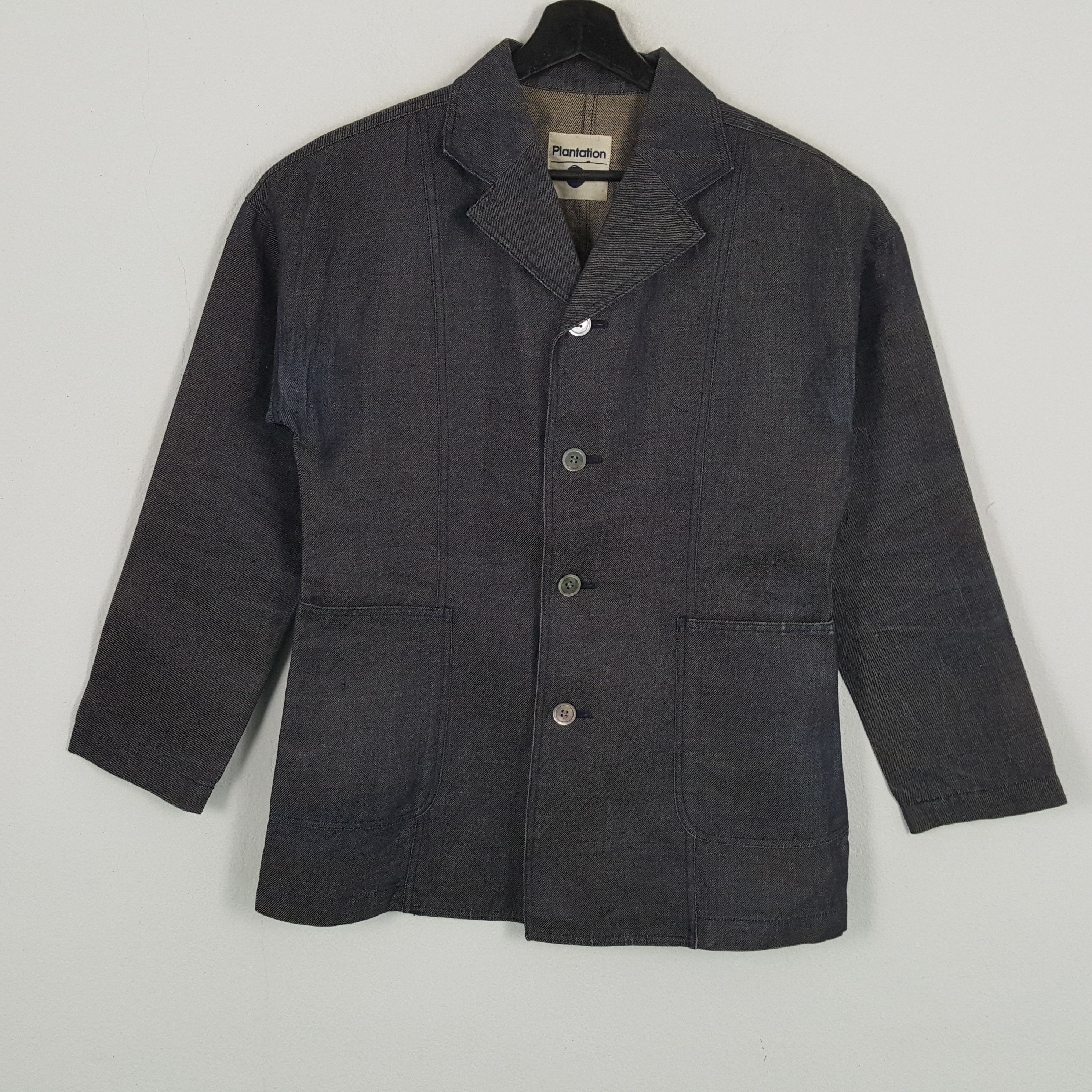 Issey Miyake × Japanese Brand × Vintage PLANTATION Japanese Designer Brand ISSEY MIYAKE Blazer Size 38S - 1 Thumbnail