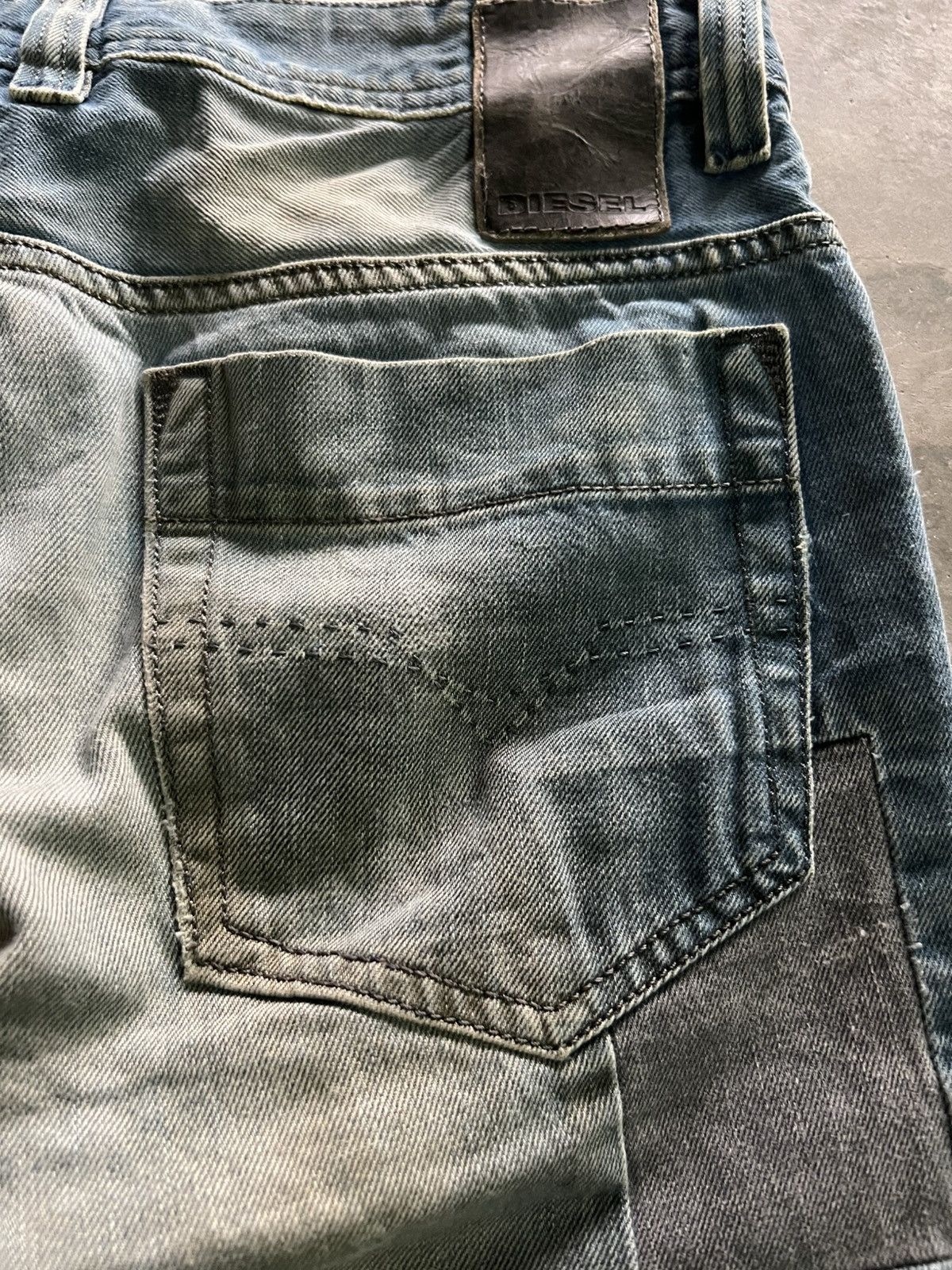 Diesel Diesel industries patchwork rusty stain dirty style jeans Size US 30 / EU 46 - 21 Thumbnail