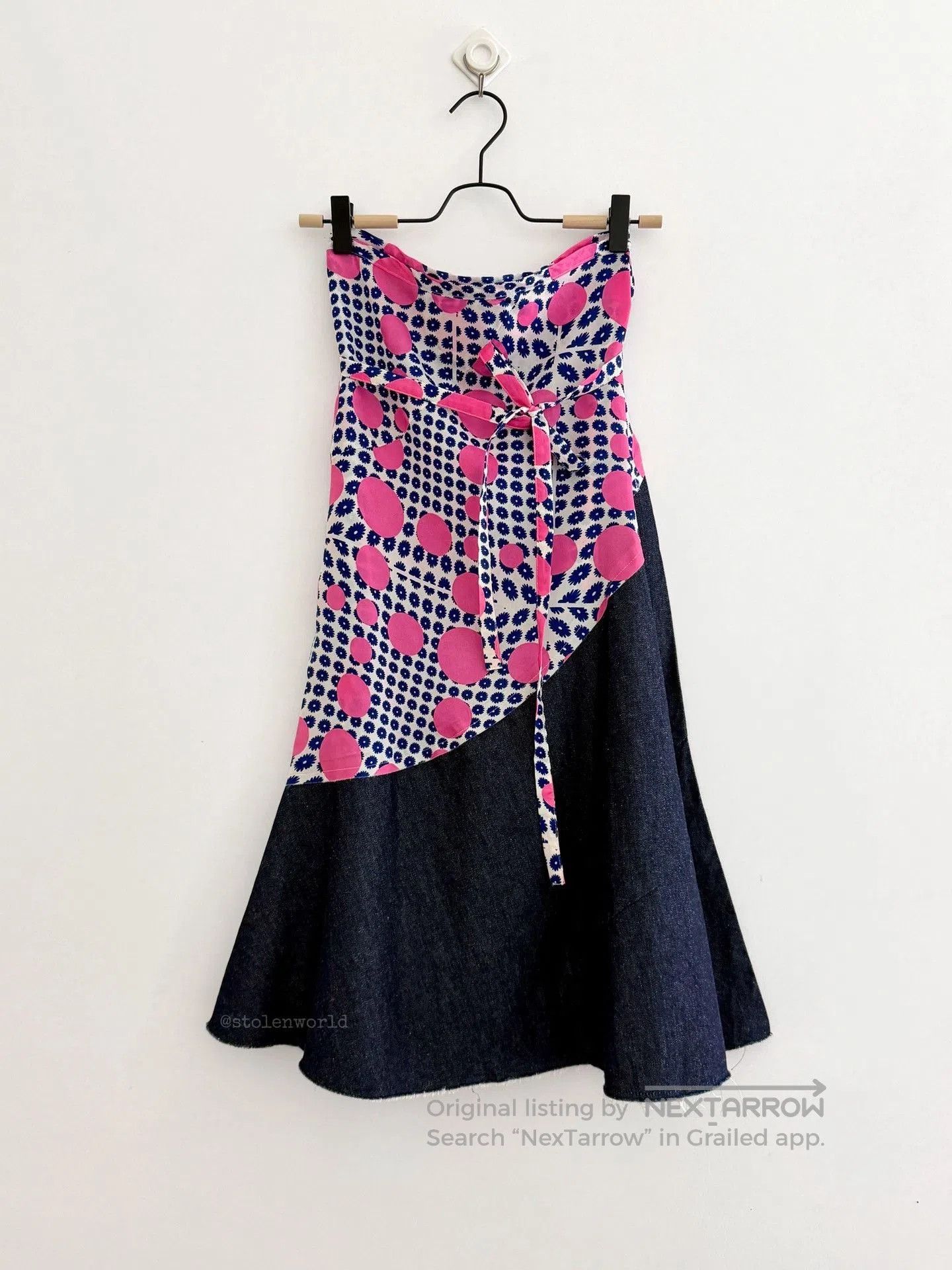 Comme des Garcons Comme des Garçons Polka Dot Wrap Skirt. Size 31" - 1 Thumbnail