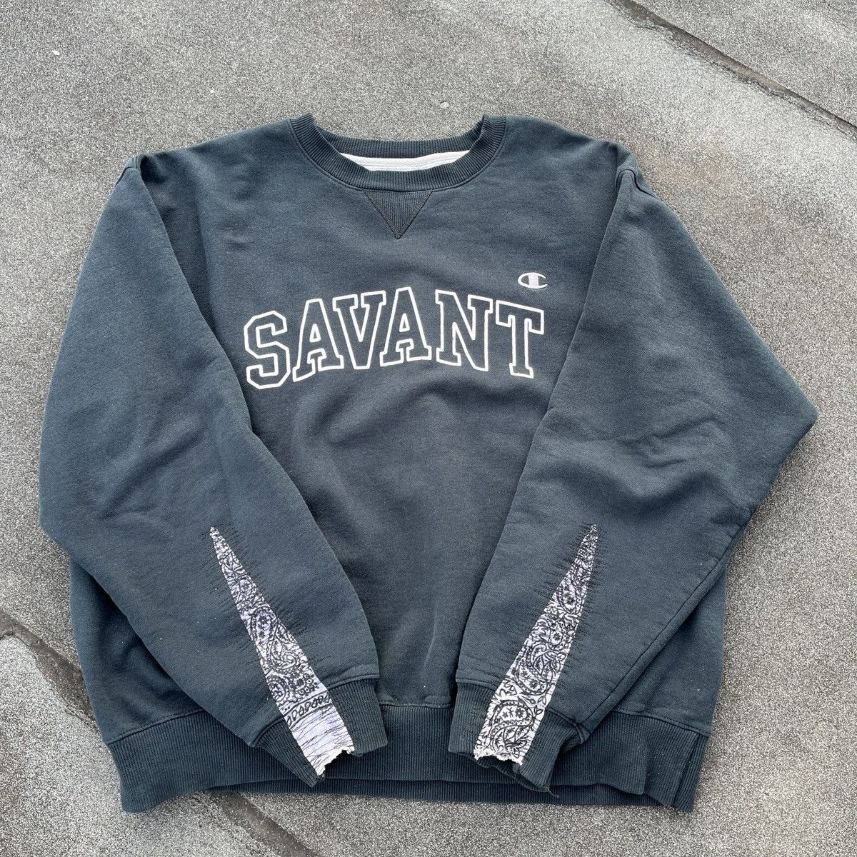 image of Savant Studios Reworked Sweatshirt (Unisex) in Black, Men's (Size XL)