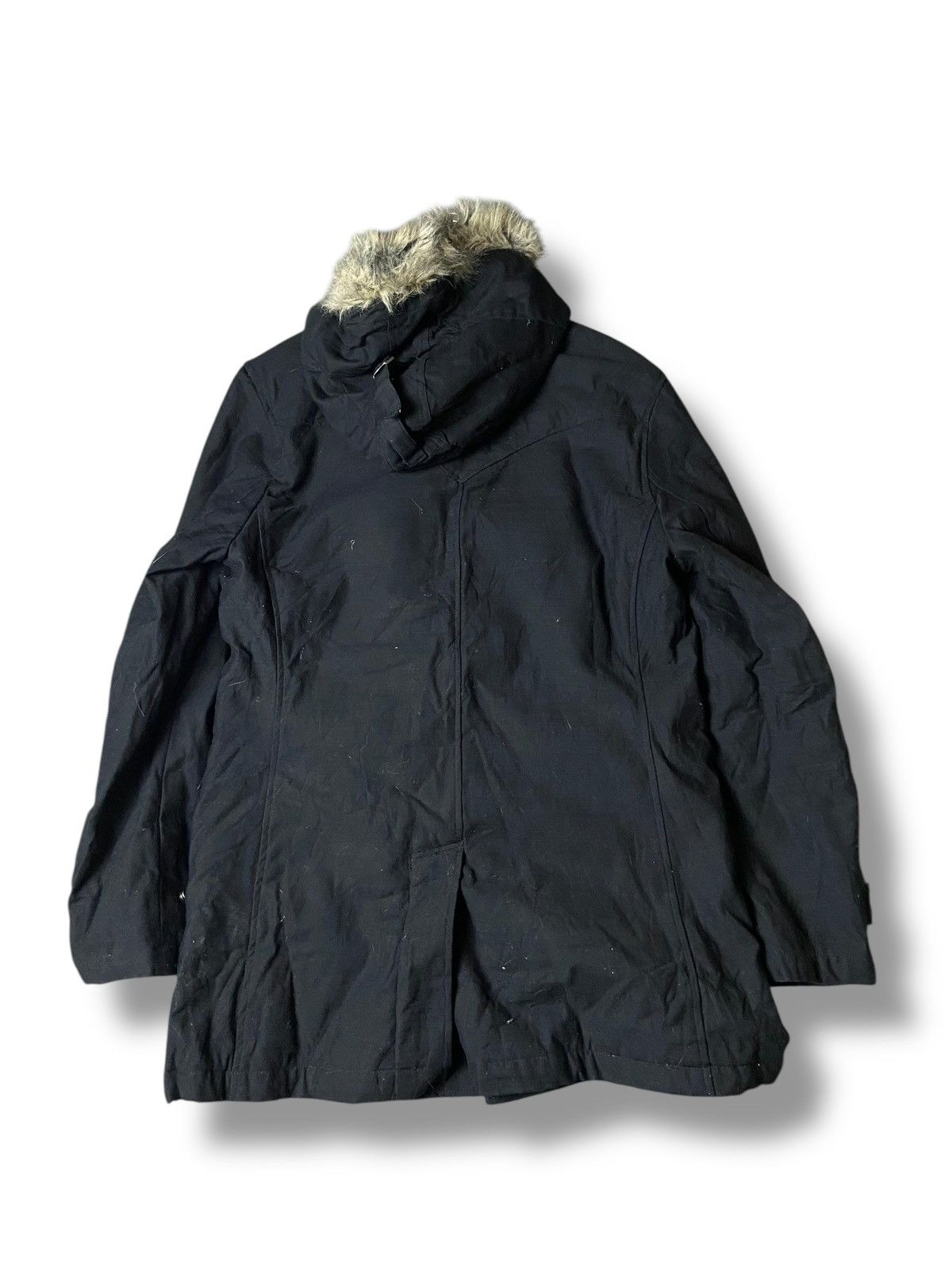 Japanese Brand DEELISH Brand Faux Fur Hooded Duffle Coat (157) Size US L / EU 52-54 / 3 - 2 Thumbnail