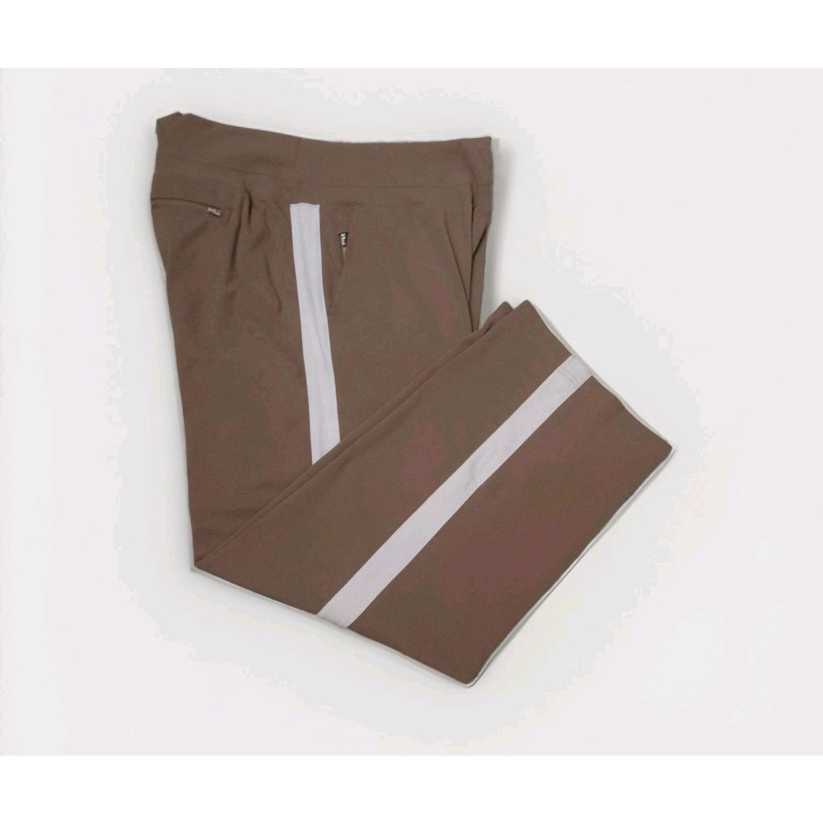 Athleta Athleta Venice Colorblock Wide Leg Pant Rustic Magnolia1X Size 40" / US 18 - 8 Thumbnail