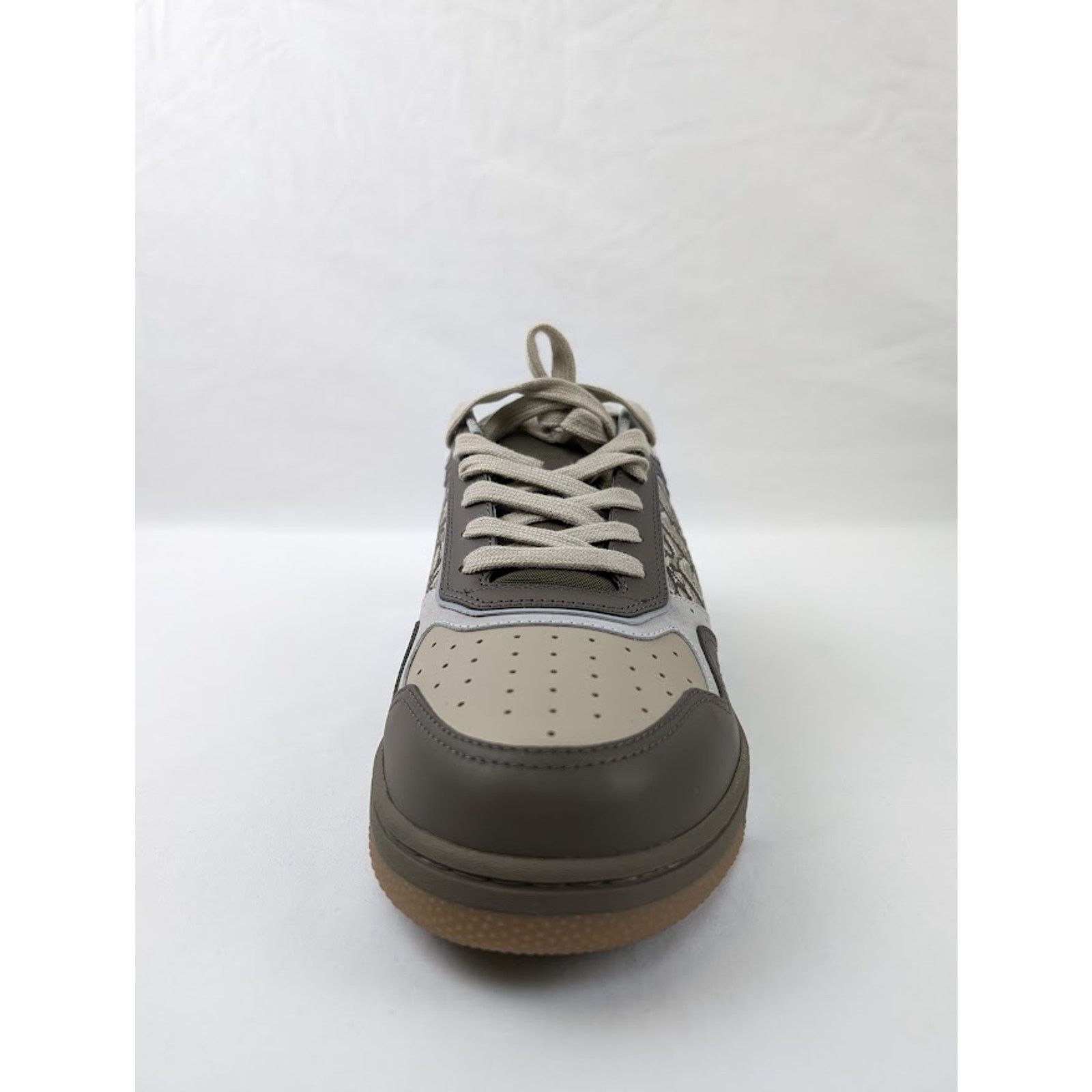 Dior o1rshd1 M-B27 LT Calfskin Sneaker in Green/Beige Size US 9 / EU 42 - 8 Thumbnail